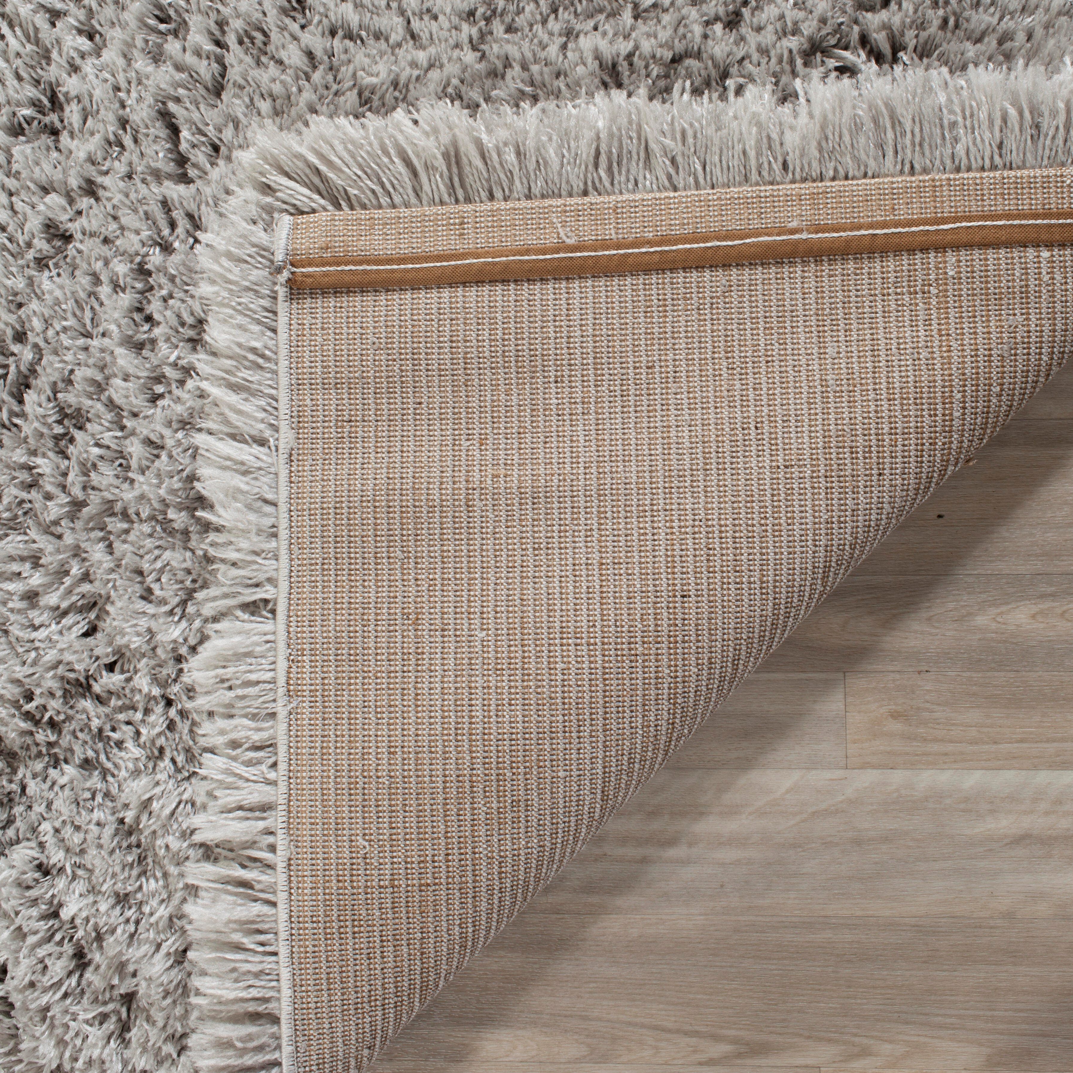 Safavieh Polar Shag Polar Shag 2'3" x 10' Runner, Silver, large