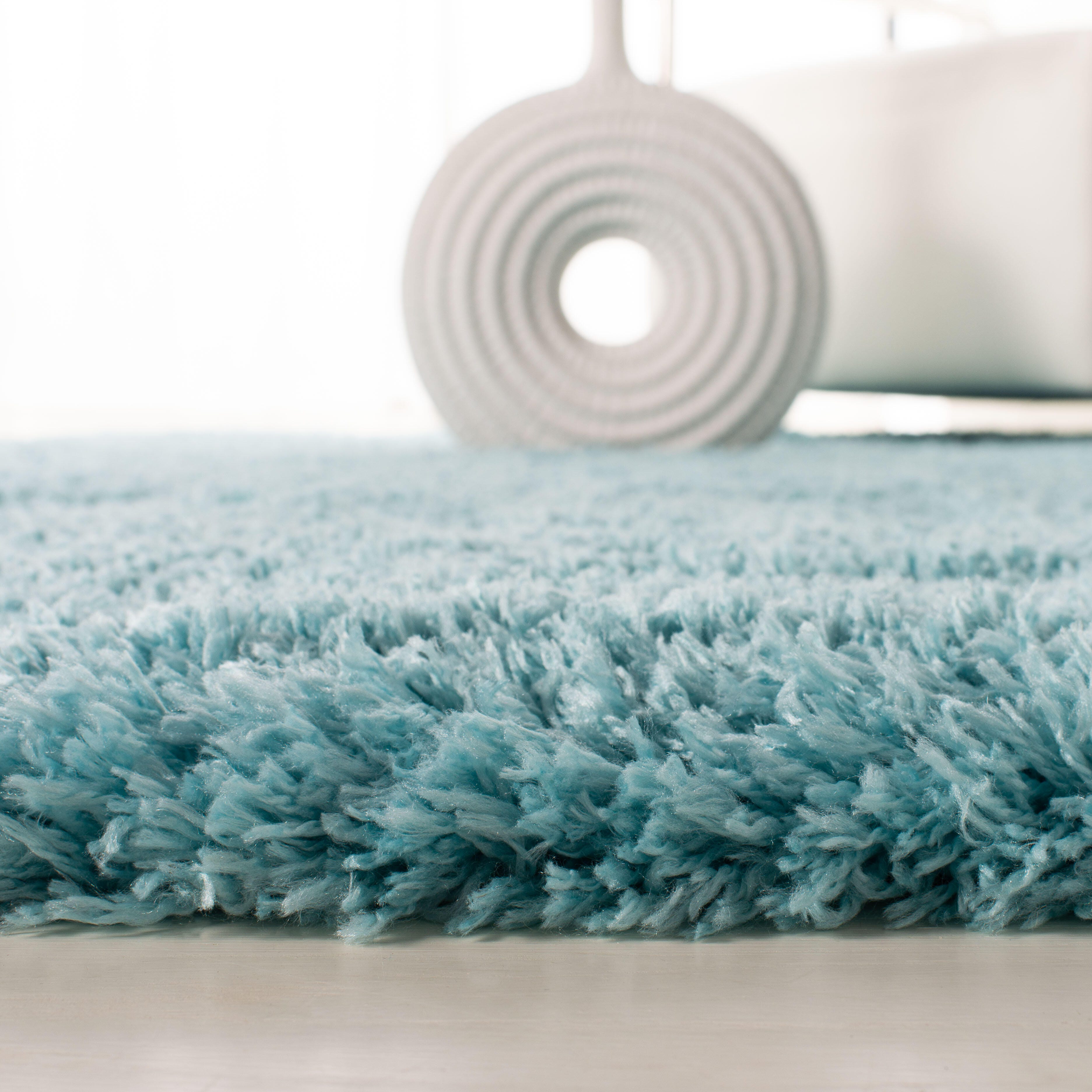Safavieh Polar Shag Polar Shag 5'1" x 7'6" Area Rug, Green, large