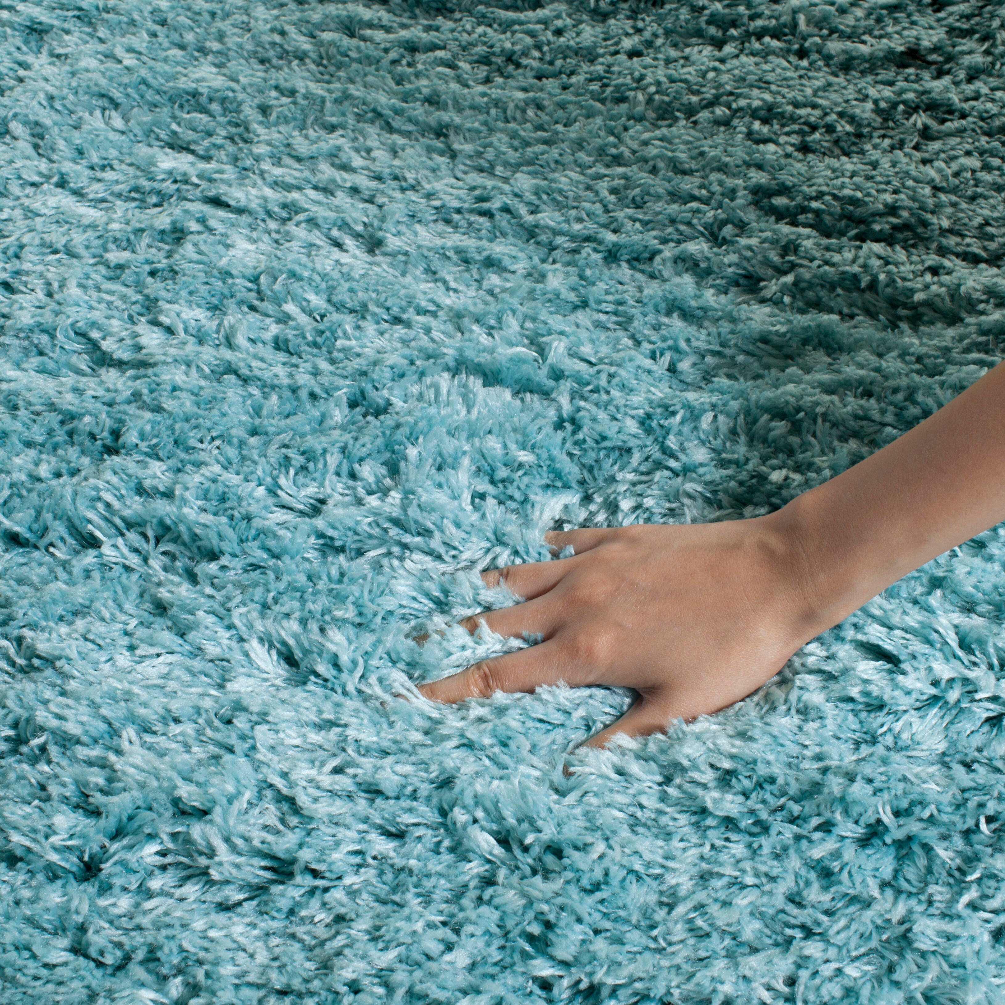 Safavieh Polar Shag Polar Shag 5'1" x 7'6" Area Rug, Green, large