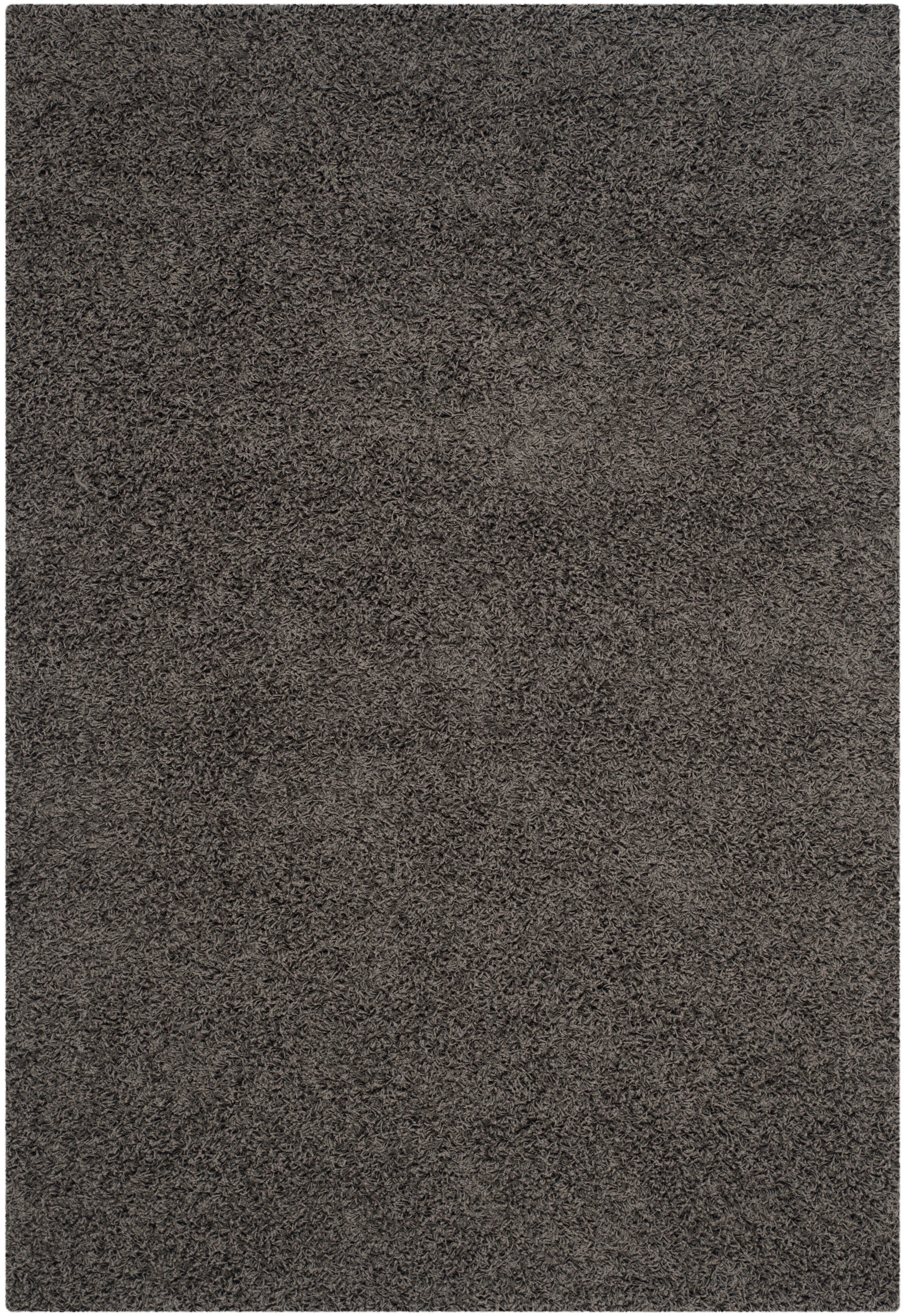 Safavieh Athens Shag 5'1" x 7'6" Area Rug, Charcoal, large