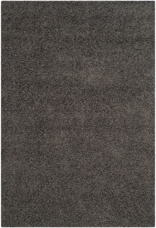 Safavieh Athens Shag 5'1" x 7'6" Area Rug, Charcoal, large