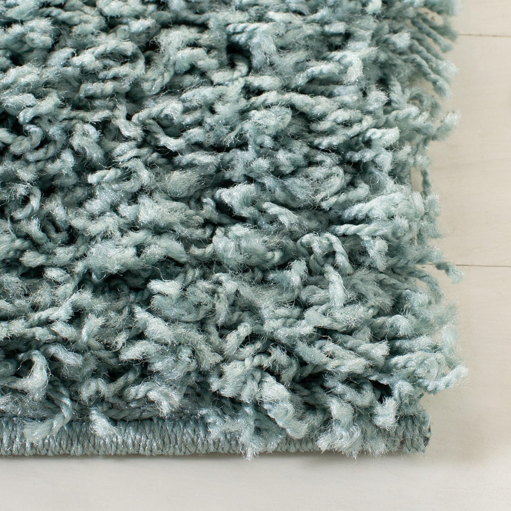 Safavieh Athens Shag Athens Shag 8' x 10' Area Rug, Blue, large