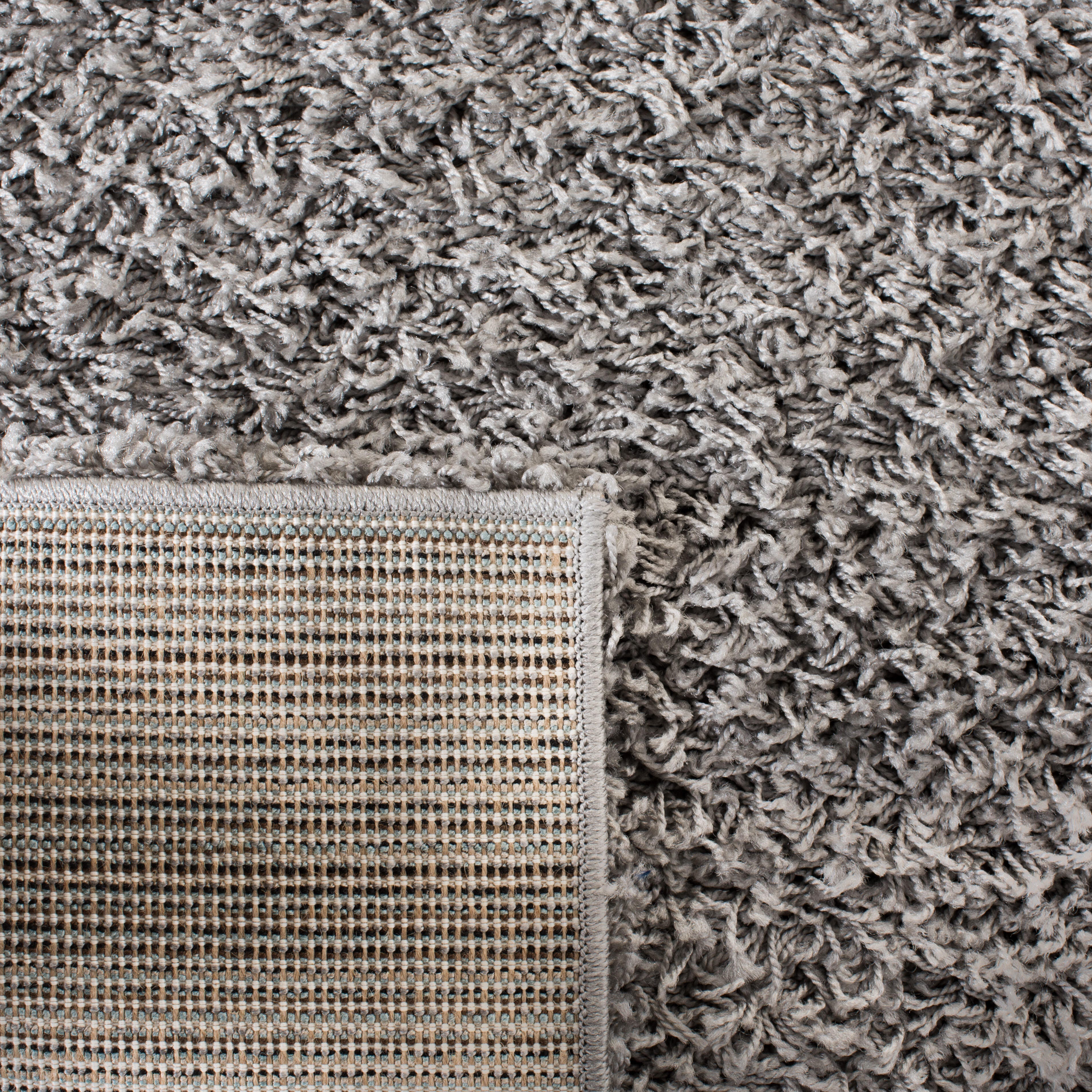 Safavieh Athens Shag Athens Shag 8' x 10' Area Rug, Gray, large