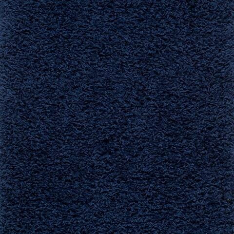 Safavieh Athens Shag Athens Shag 2'3" x 8' Runner, Blue, large