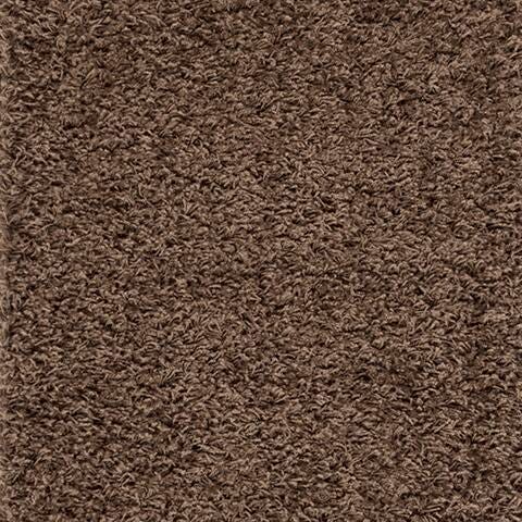 Safavieh Athens Shag Athens Shag 2'3" x 8' Runner, Coffee, large