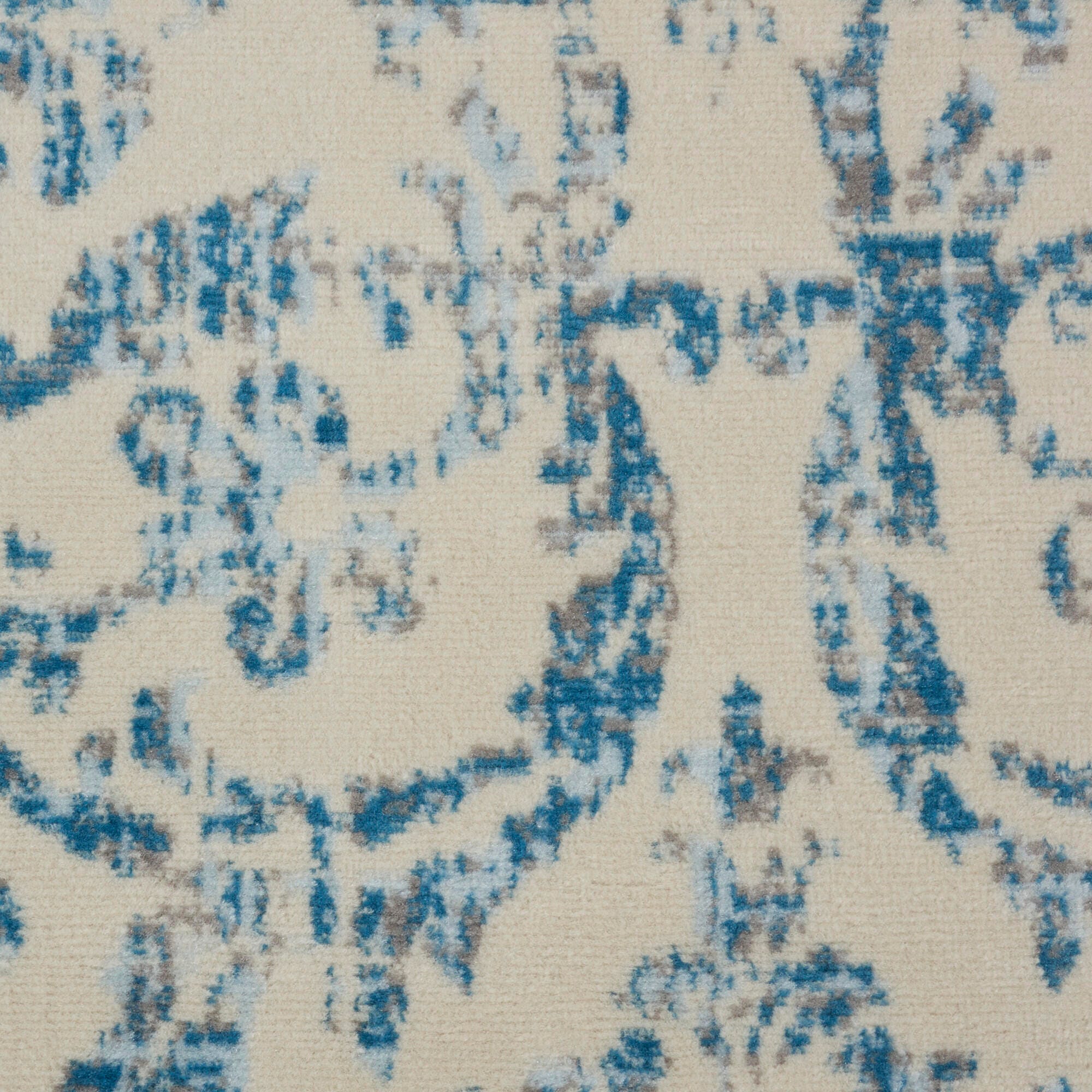 Swatch color Ivory/Blue 