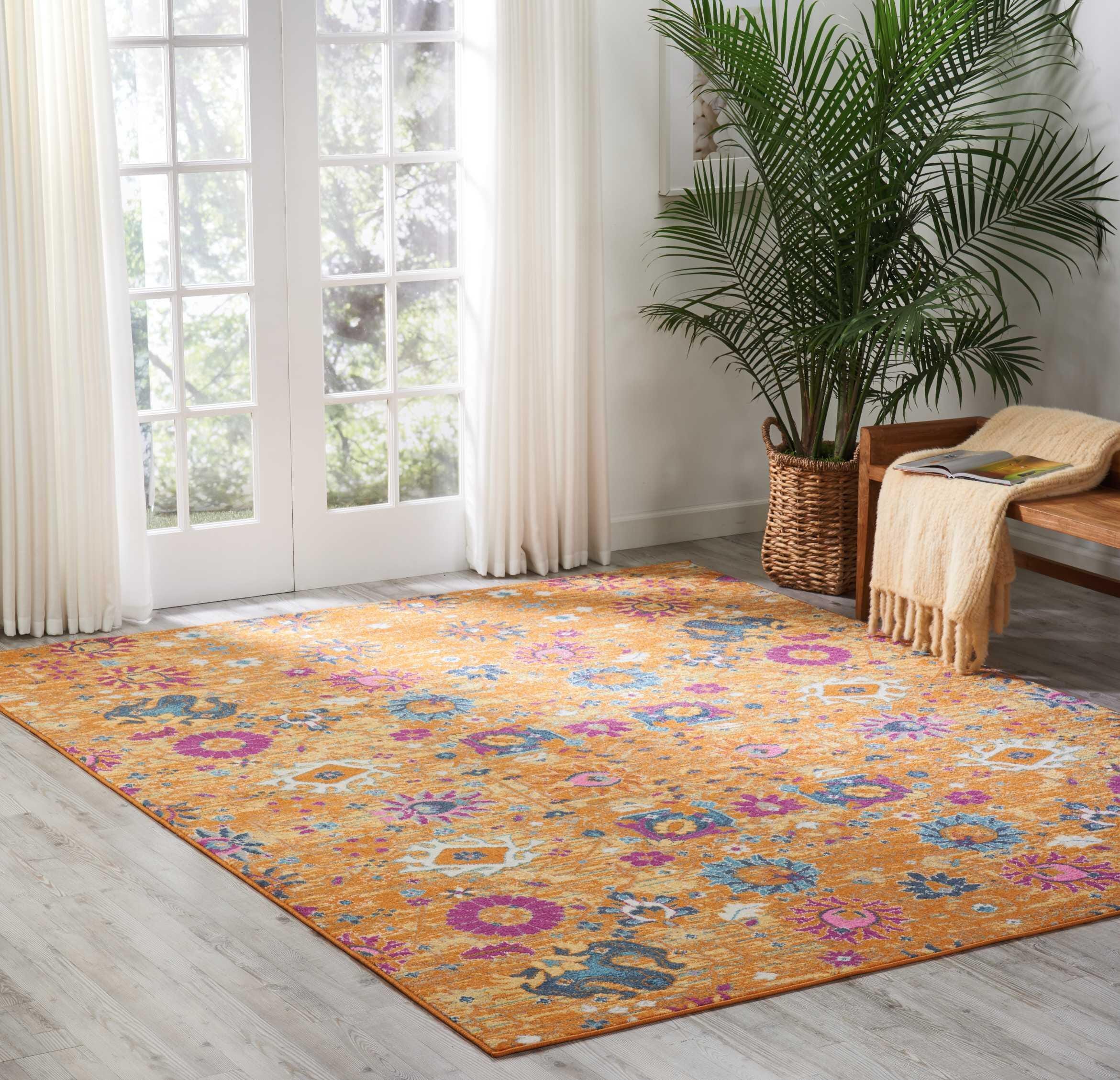 Nourison Home Nourison Passion 8' x 10' Sunburst Bohemian Indoor Rug, Sun, rollover