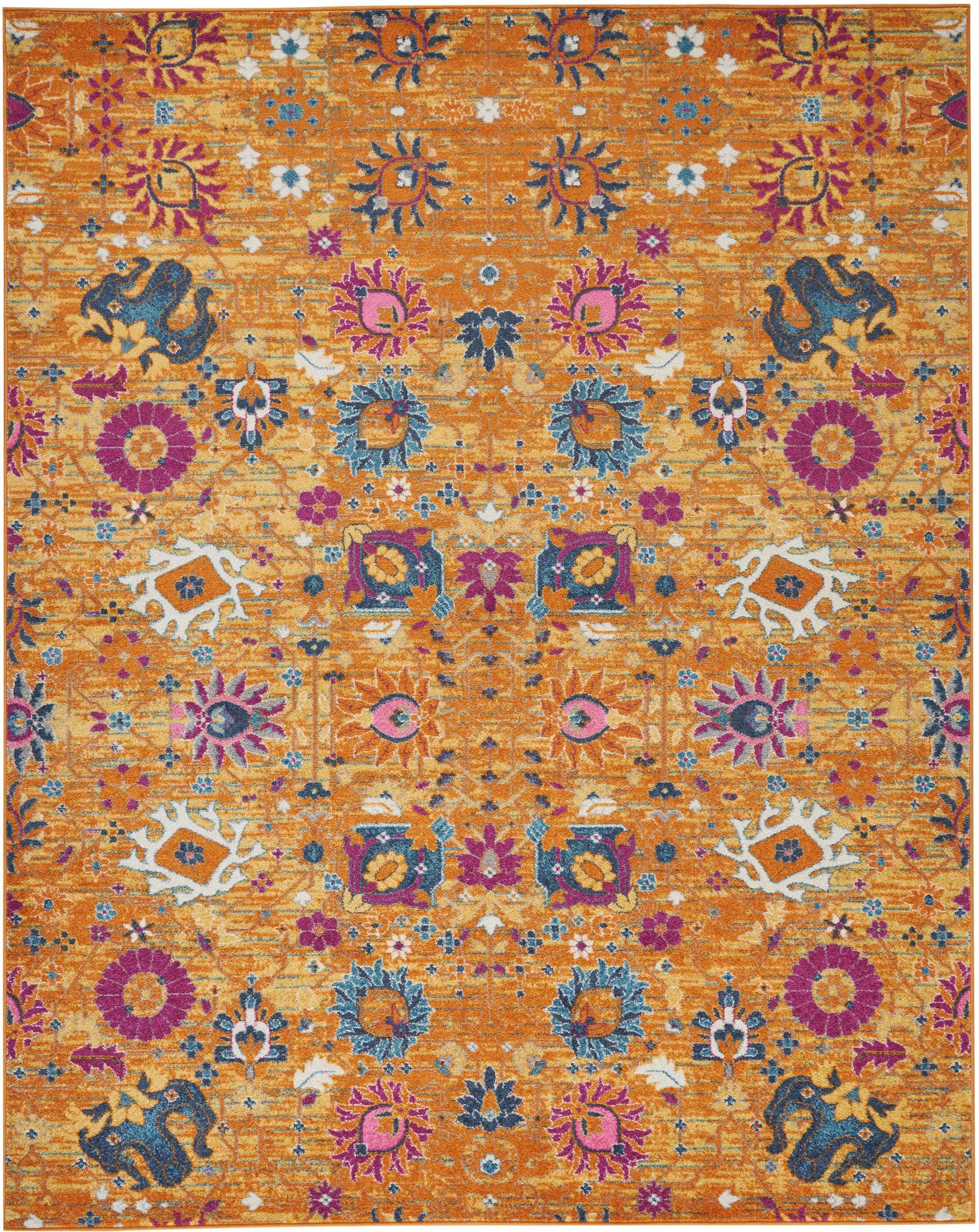 Nourison Home Nourison Passion 8' x 10' Sunburst Bohemian Indoor Rug, Sun, large