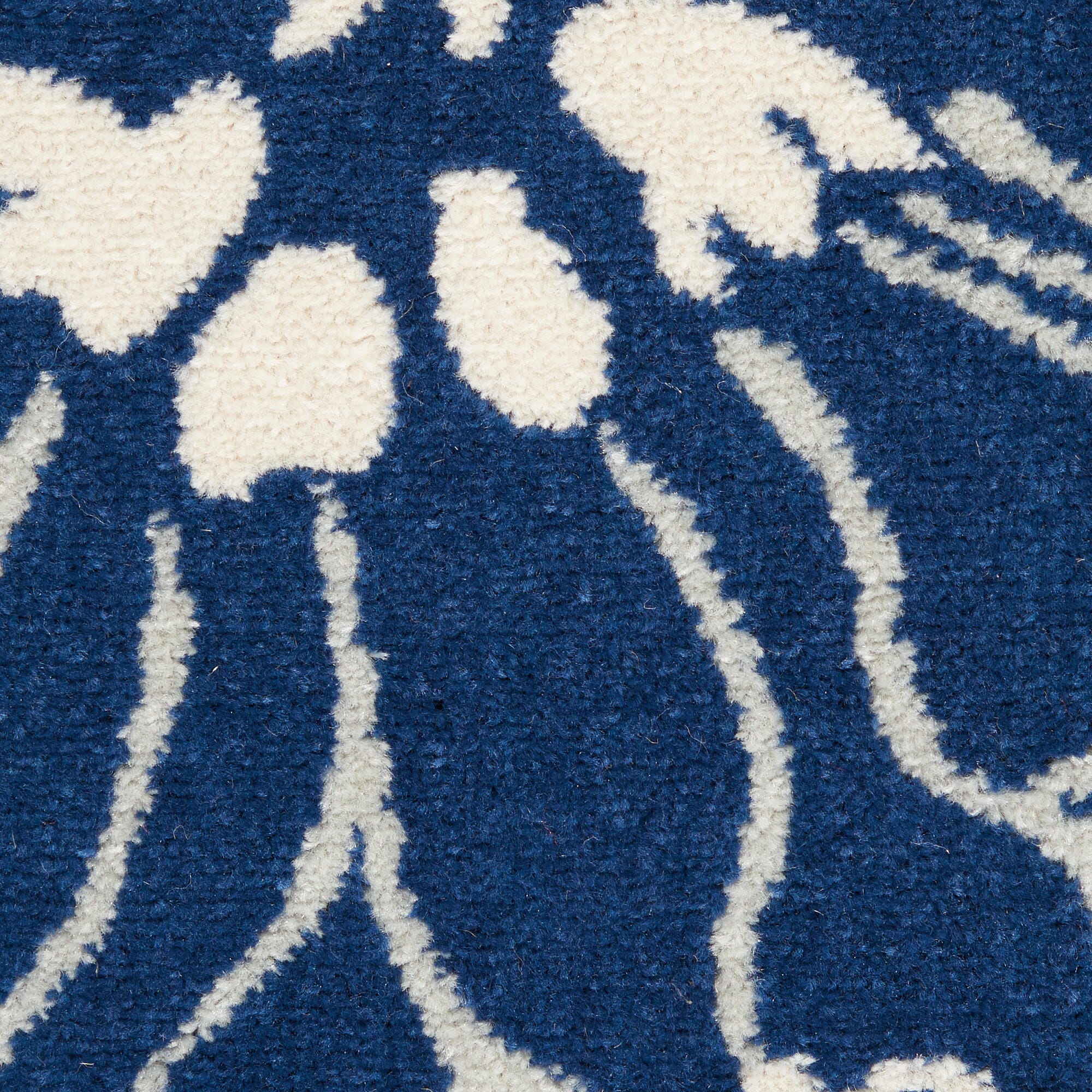 Swatch color Navy/Ivory 