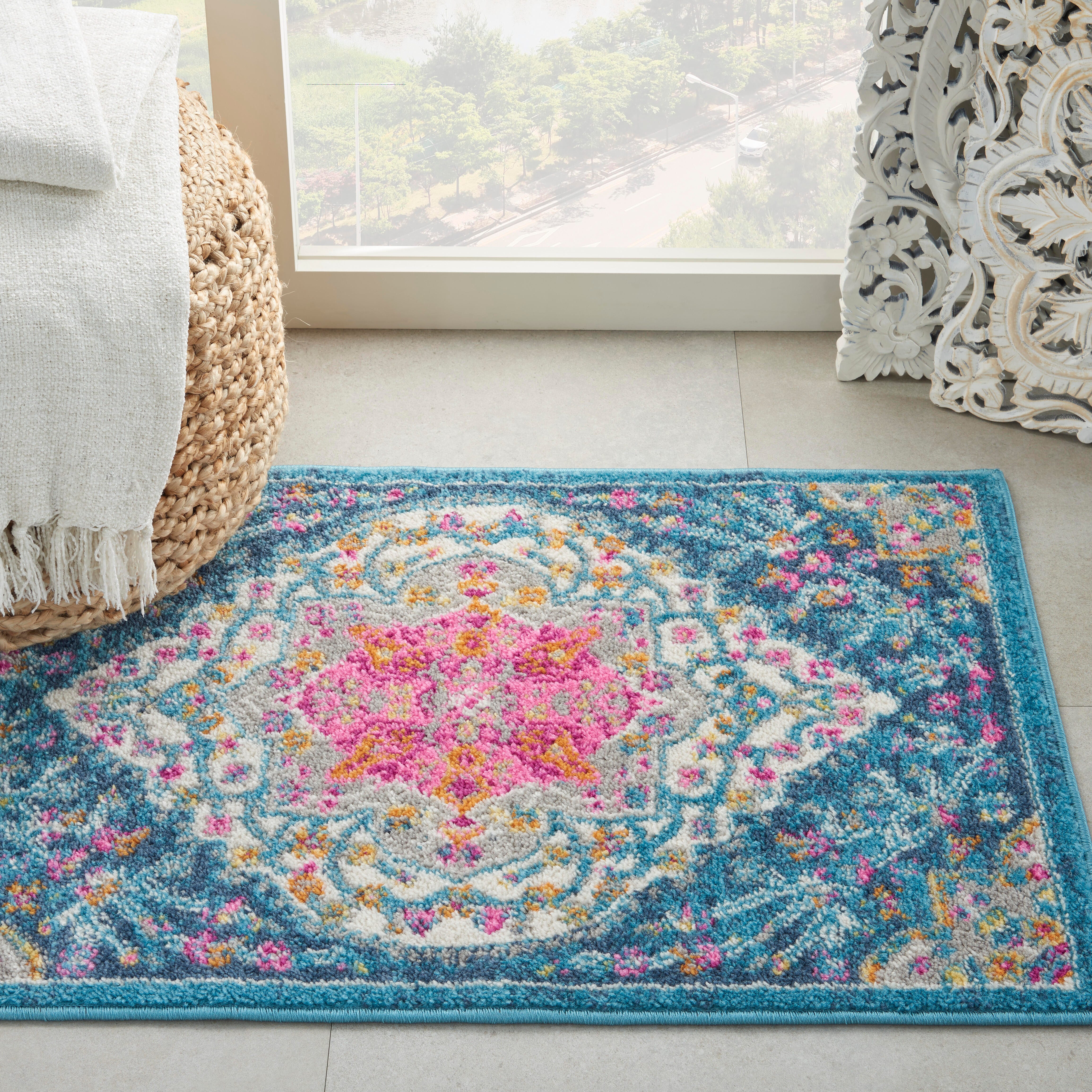 Nourison Passion 2' X 3' Multicolor Area Rug, Multi, rollover
