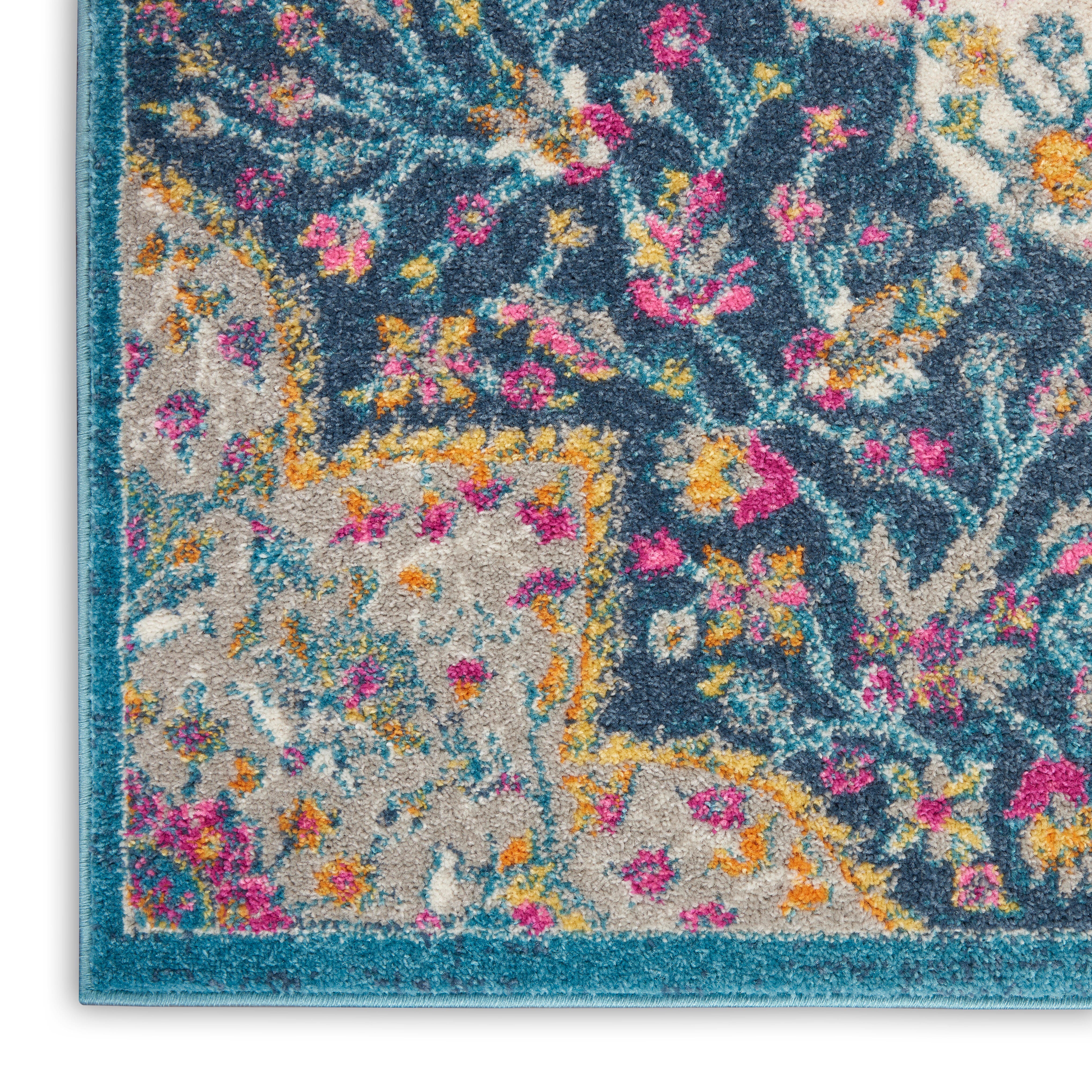 Nourison Passion 8' Runner Multicolor Area Rug, Multi, large