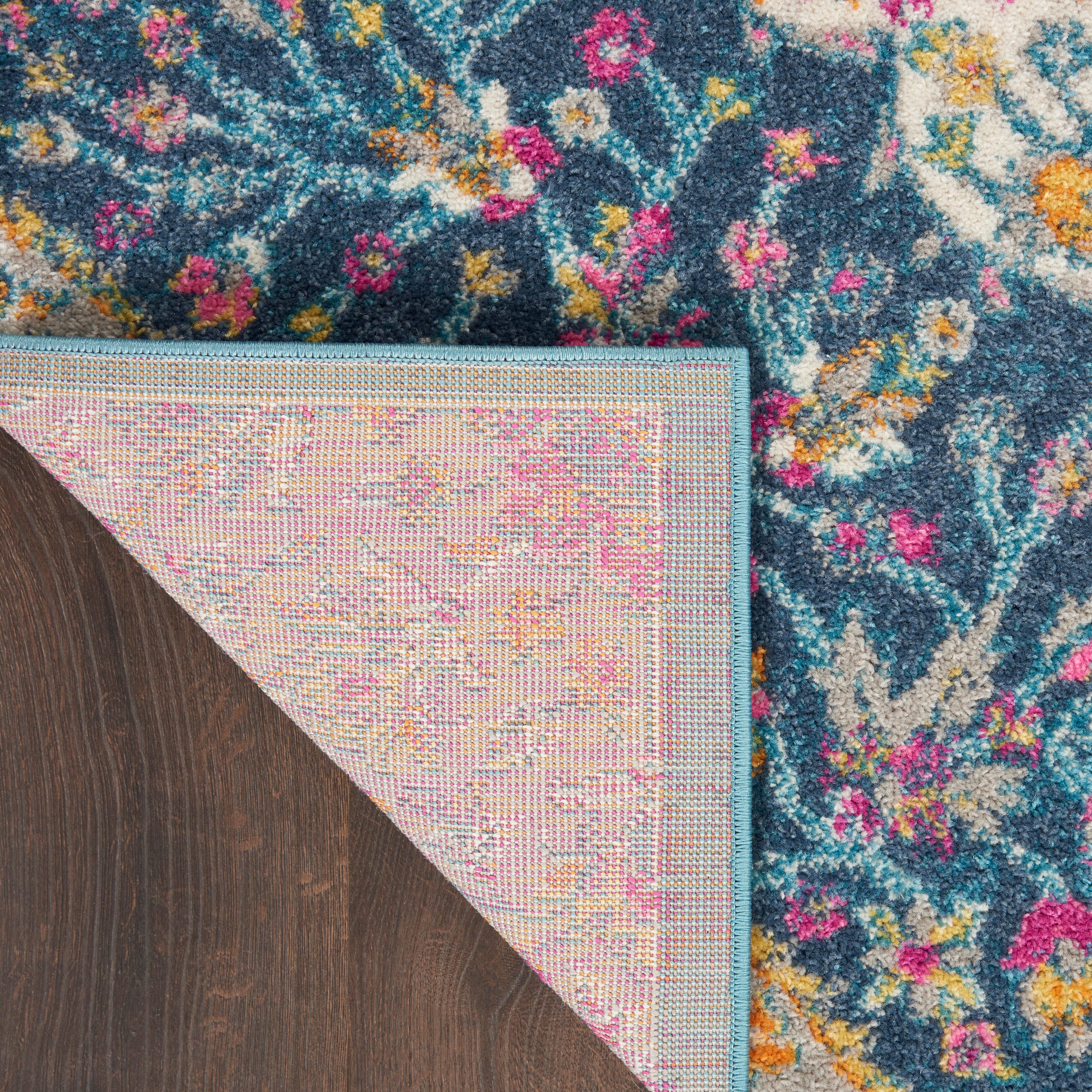 Nourison Nourison Passion 5'3" x 7'3" Multicolor Farmhouse Indoor Rug, Multi, large