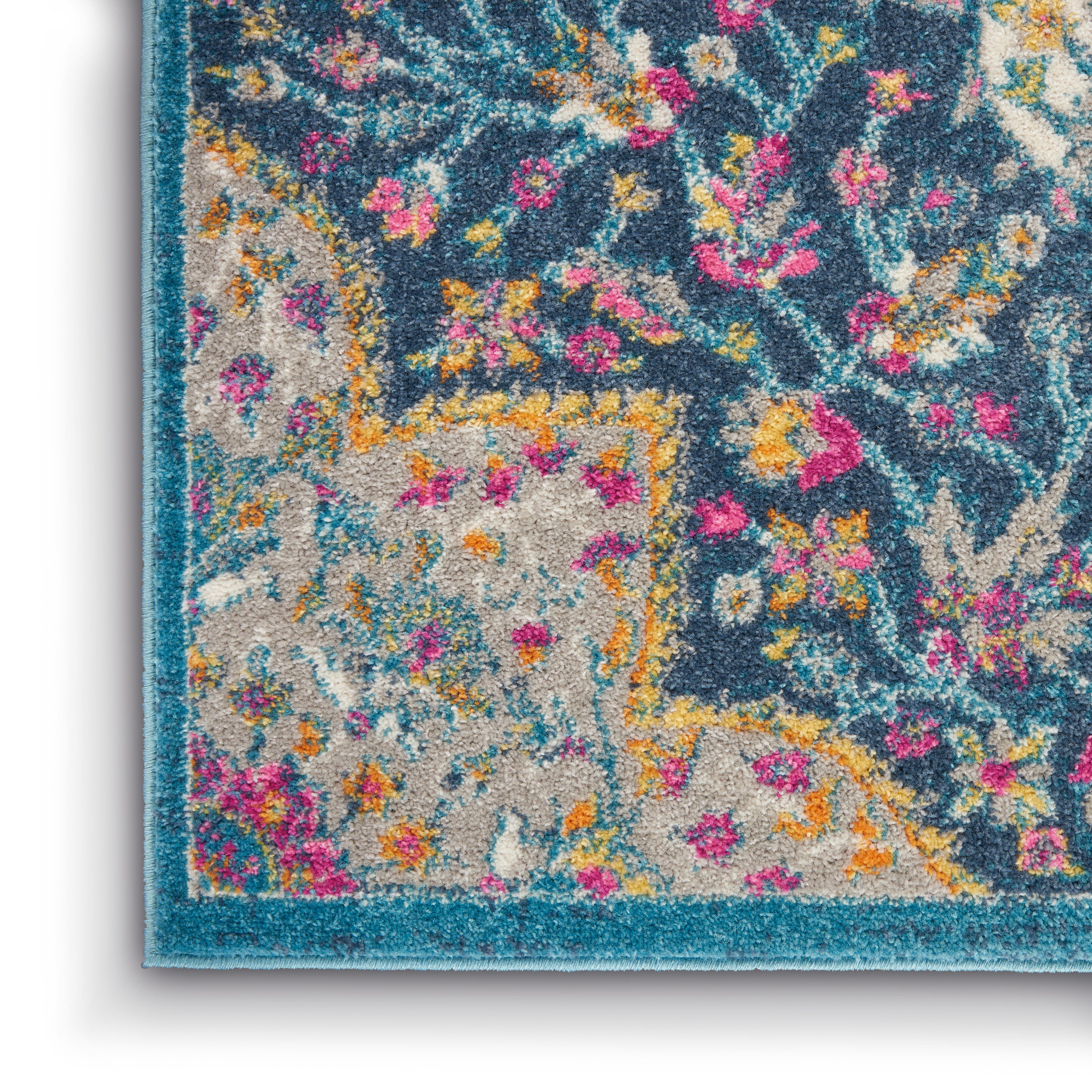 Nourison Nourison Passion 5'3" x 7'3" Multicolor Farmhouse Indoor Rug, Multi, large