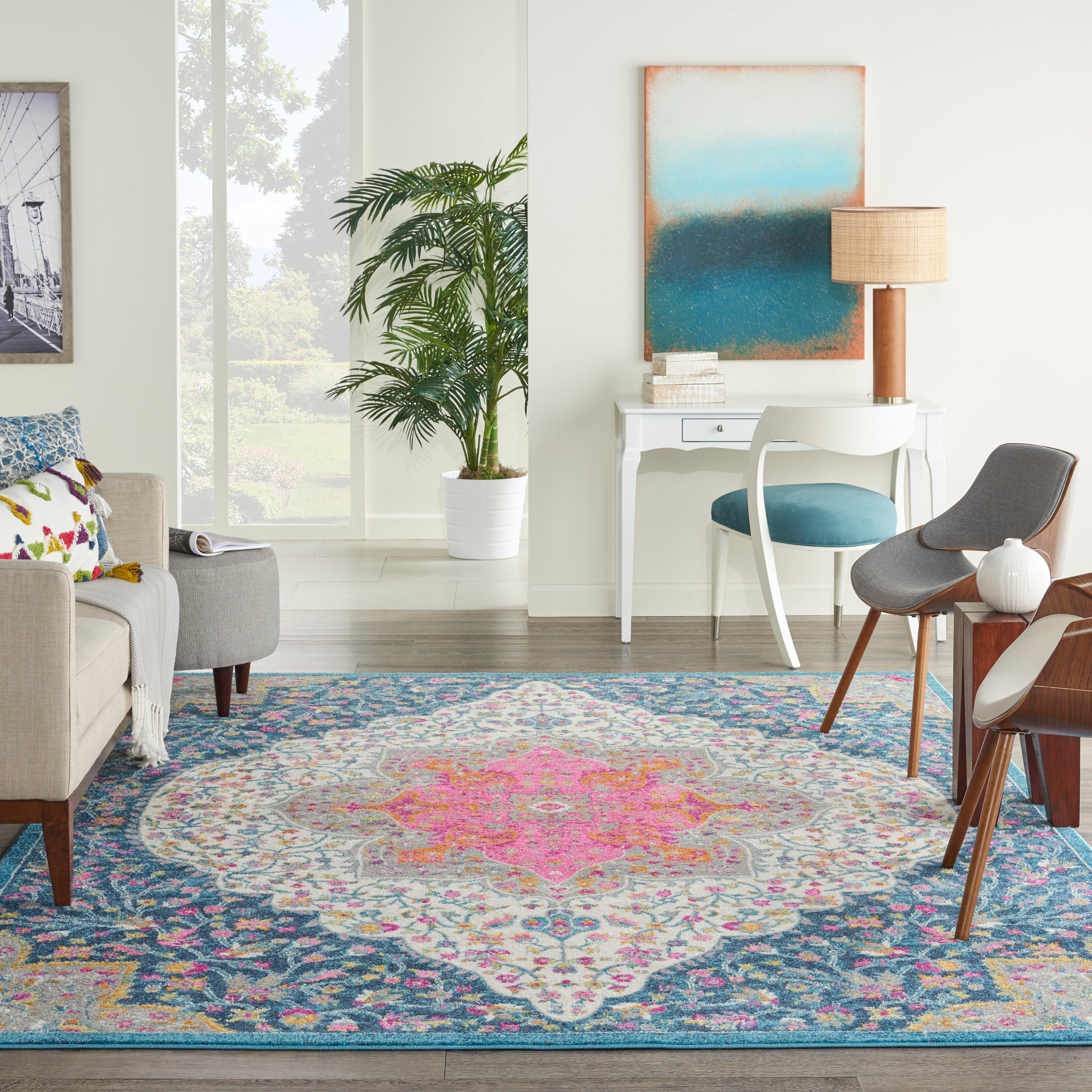 Nourison Nourison Passion 8' x 10' Multicolor Farmhouse Indoor Rug, Multi, rollover