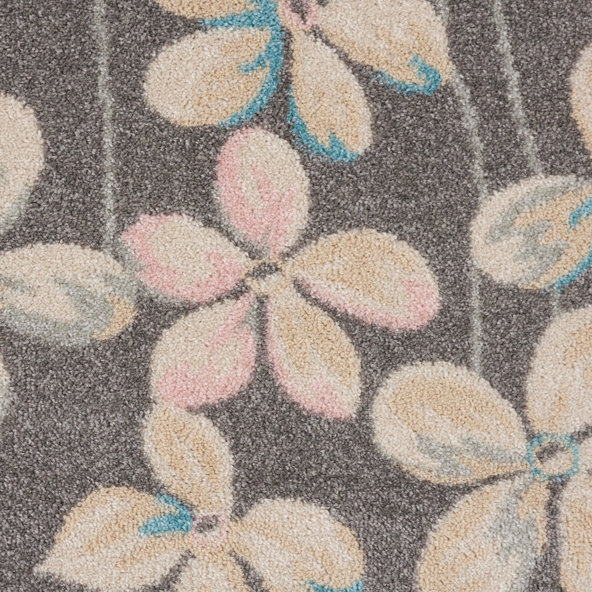Nourison Nourison Tranquil 8' x 10' Grey/Beige Contemporary Indoor Rug, Gray/Beige, large