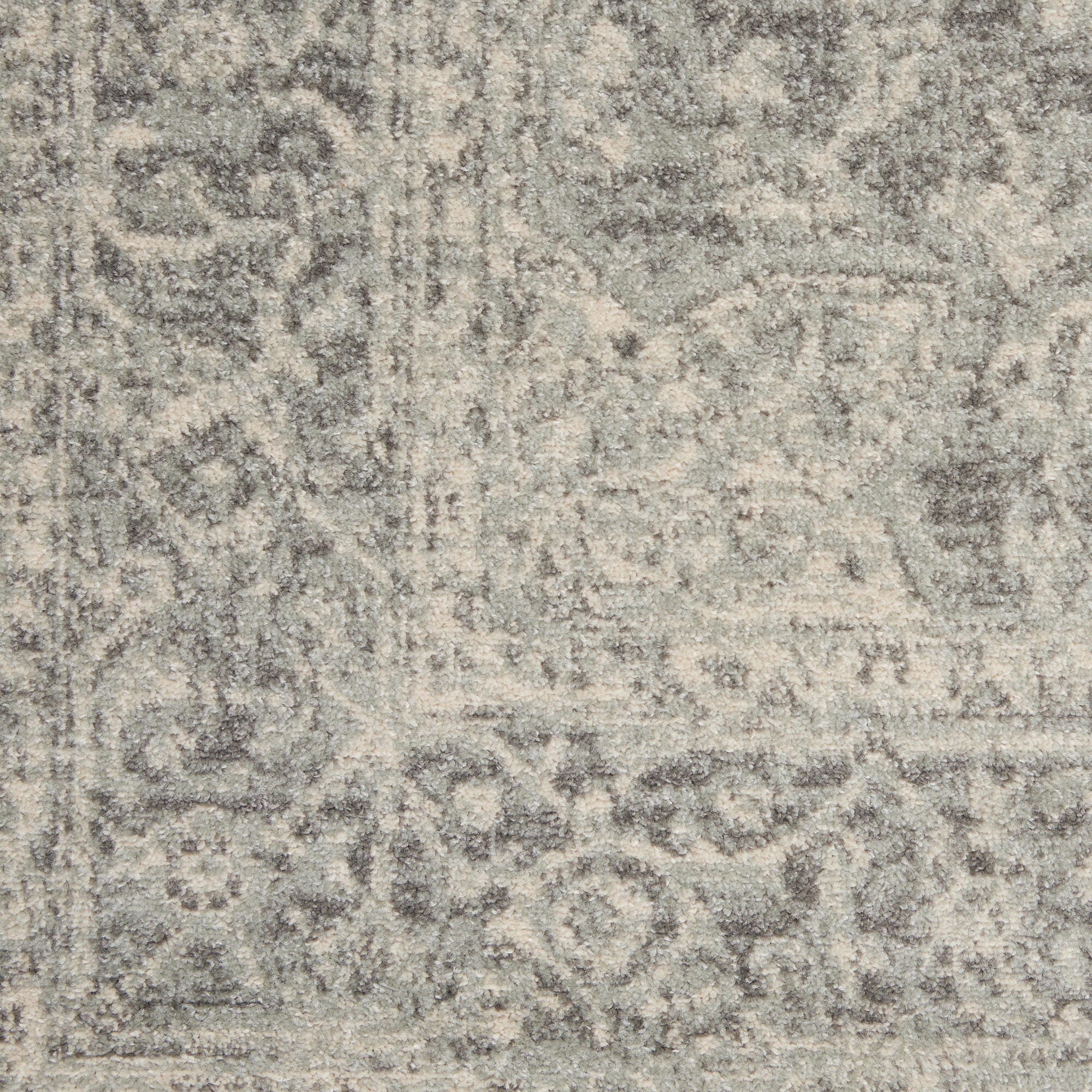 Nourison Home Tranquil Vintage Area Rug, Ivory/Gray, large