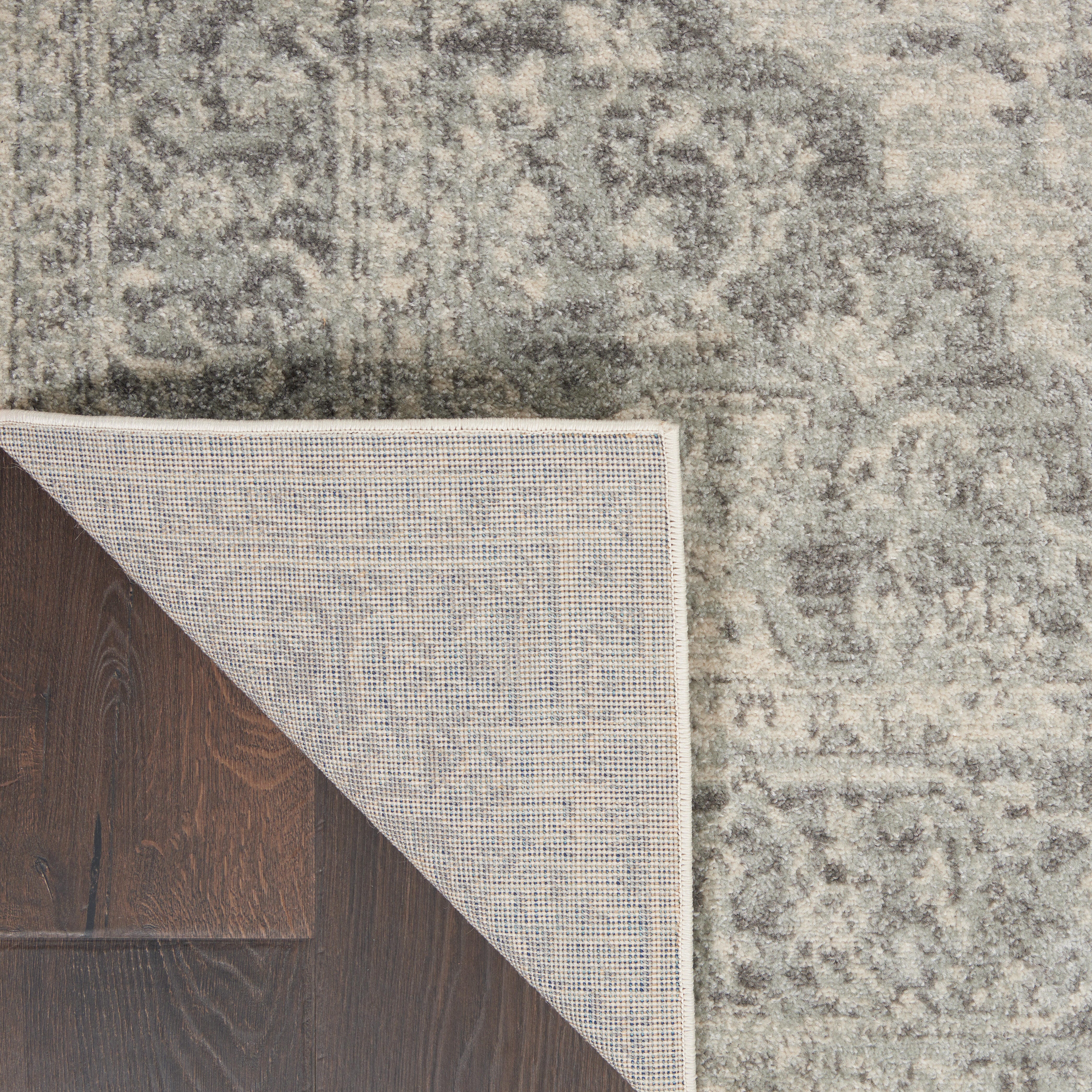 Nourison Home Tranquil Vintage Area Rug, Ivory/Gray, large