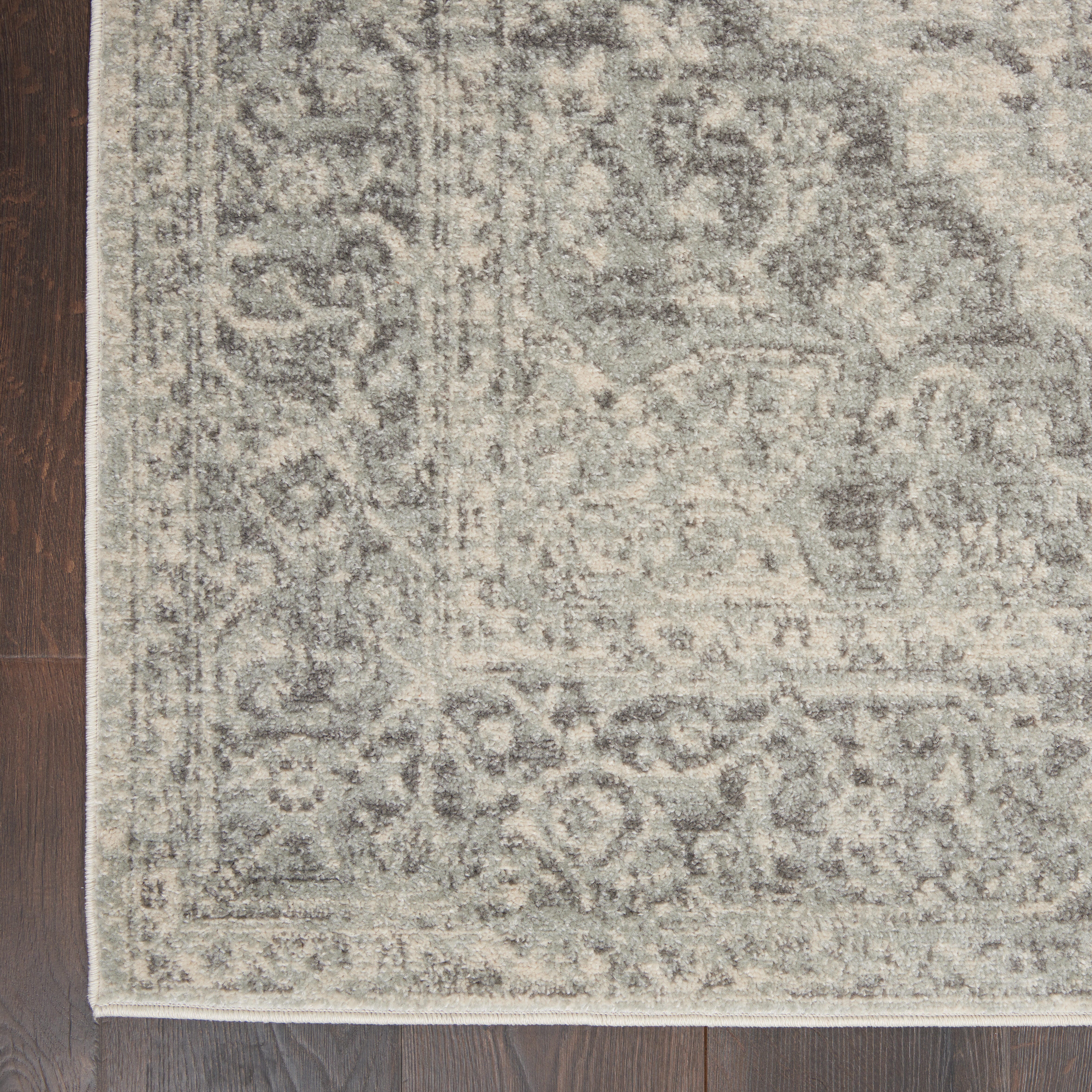 Nourison Home Tranquil Vintage Area Rug, Ivory/Gray, large