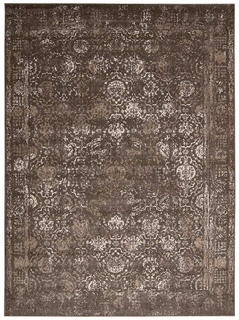 Michael Amini Michael Amini Glistening Nights 7'9" x 10'6" Grey Modern Indoor Rug