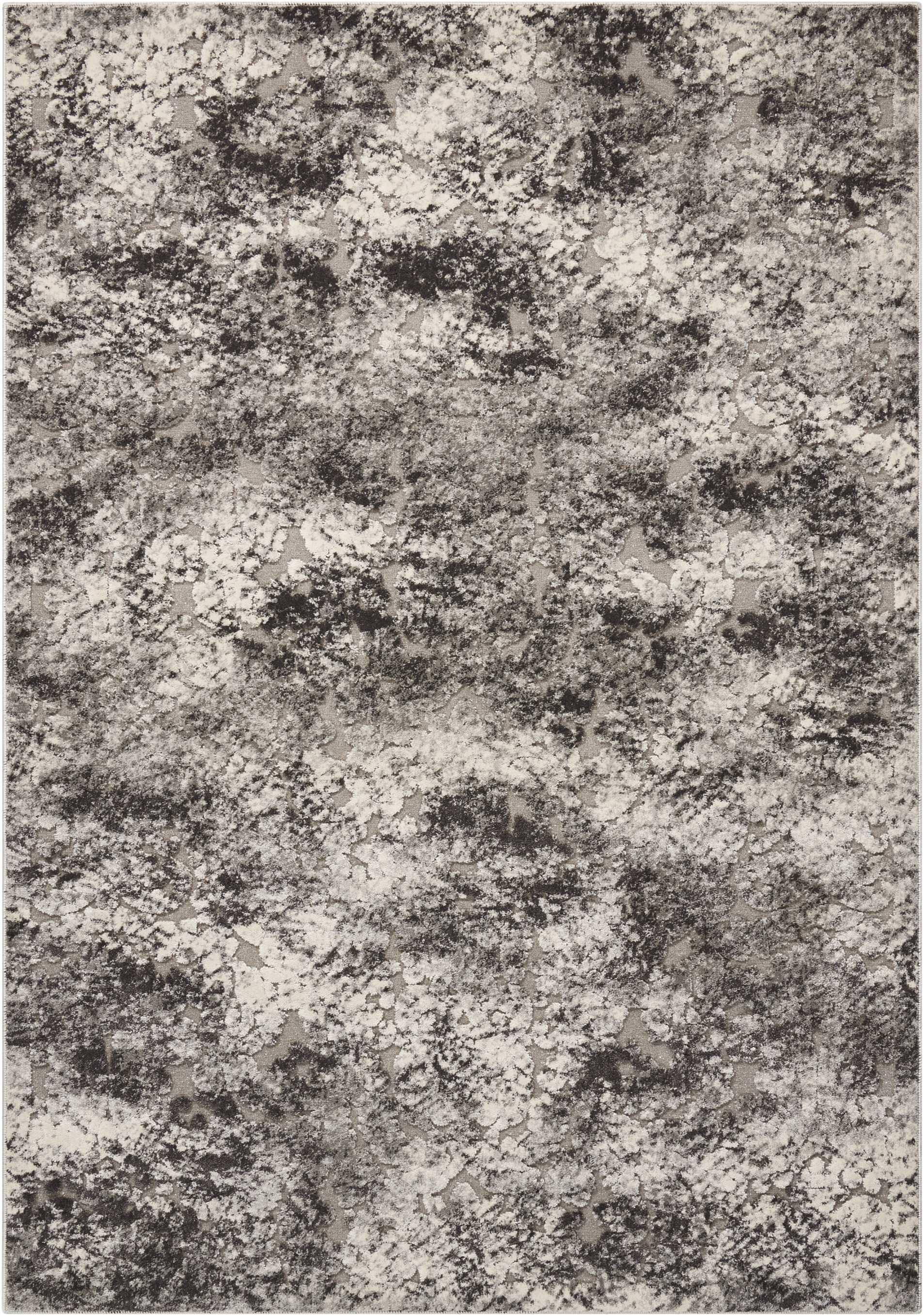 Michael Amini Michael Amini Gleam 3'10" x 5'10" Ash Modern Indoor Rug, Ash, large