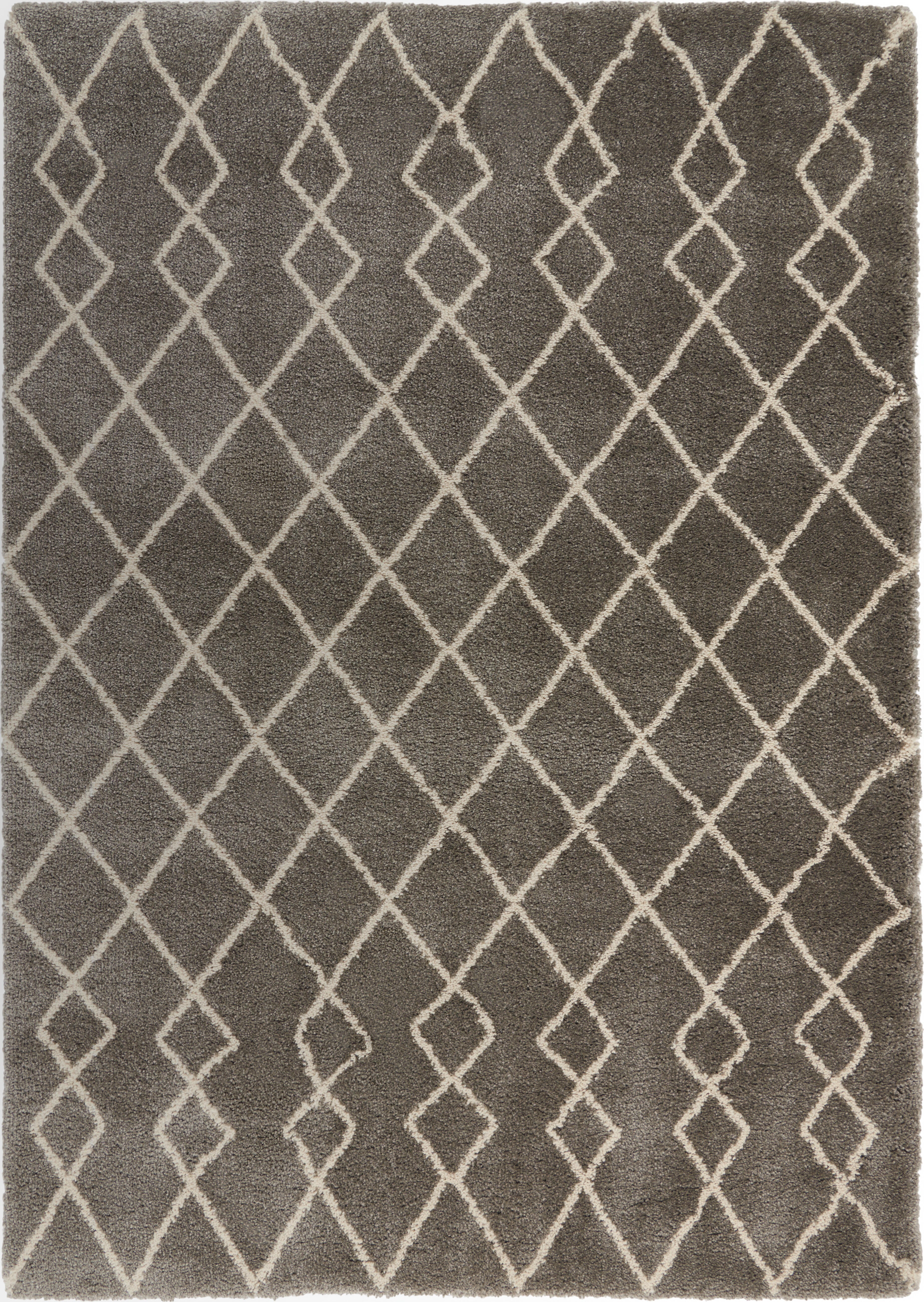 Nourison Home Nourison Martil 5'3" x 7'3" Silver Moroccan Indoor Rug, Silver, large
