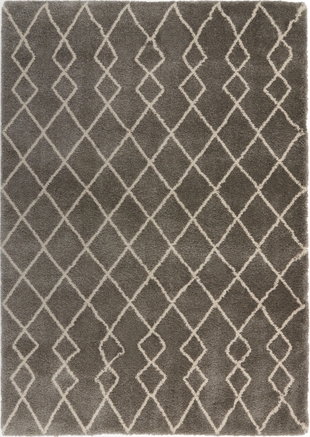 Nourison Home Nourison Martil 5'3" x 7'3" Silver Moroccan Indoor Rug, Silver, large