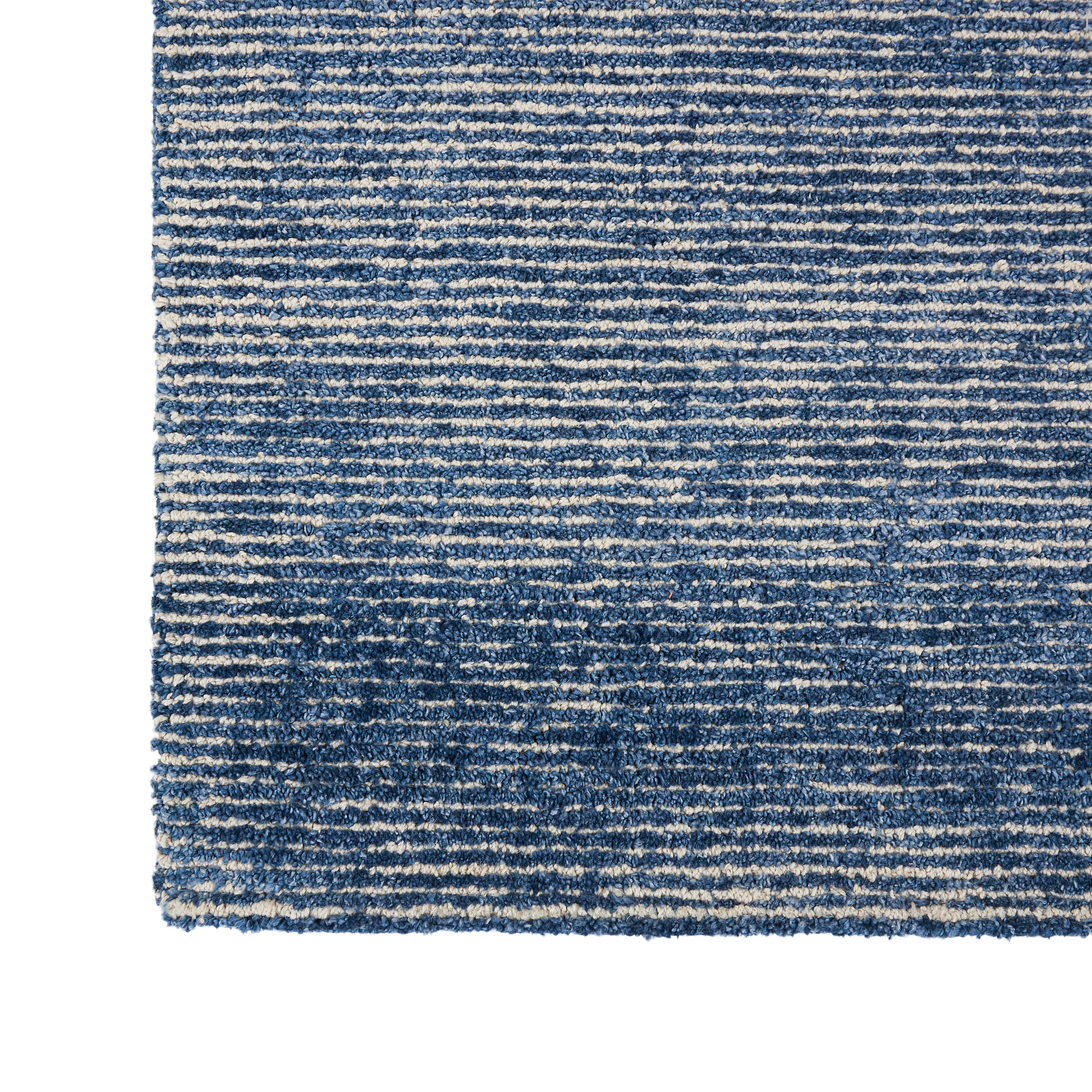Nourison Nourison Weston 5'3" x 7'5" Aegean Blue Modern Indoor Rug, Agean Blue, large