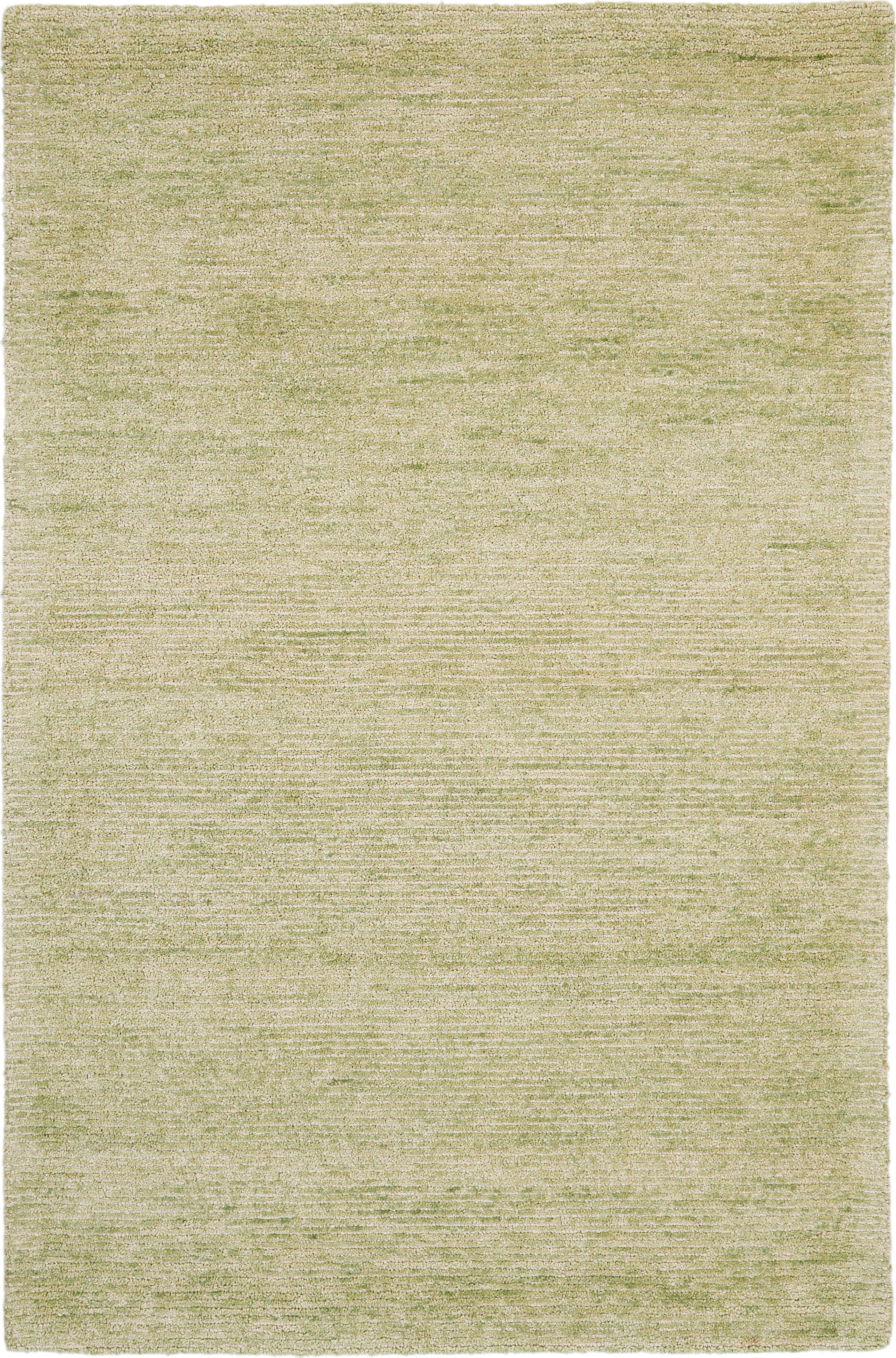 Nourison Nourison Weston 3'9" x 5'9" Citron Modern Indoor Rug, Citron, large