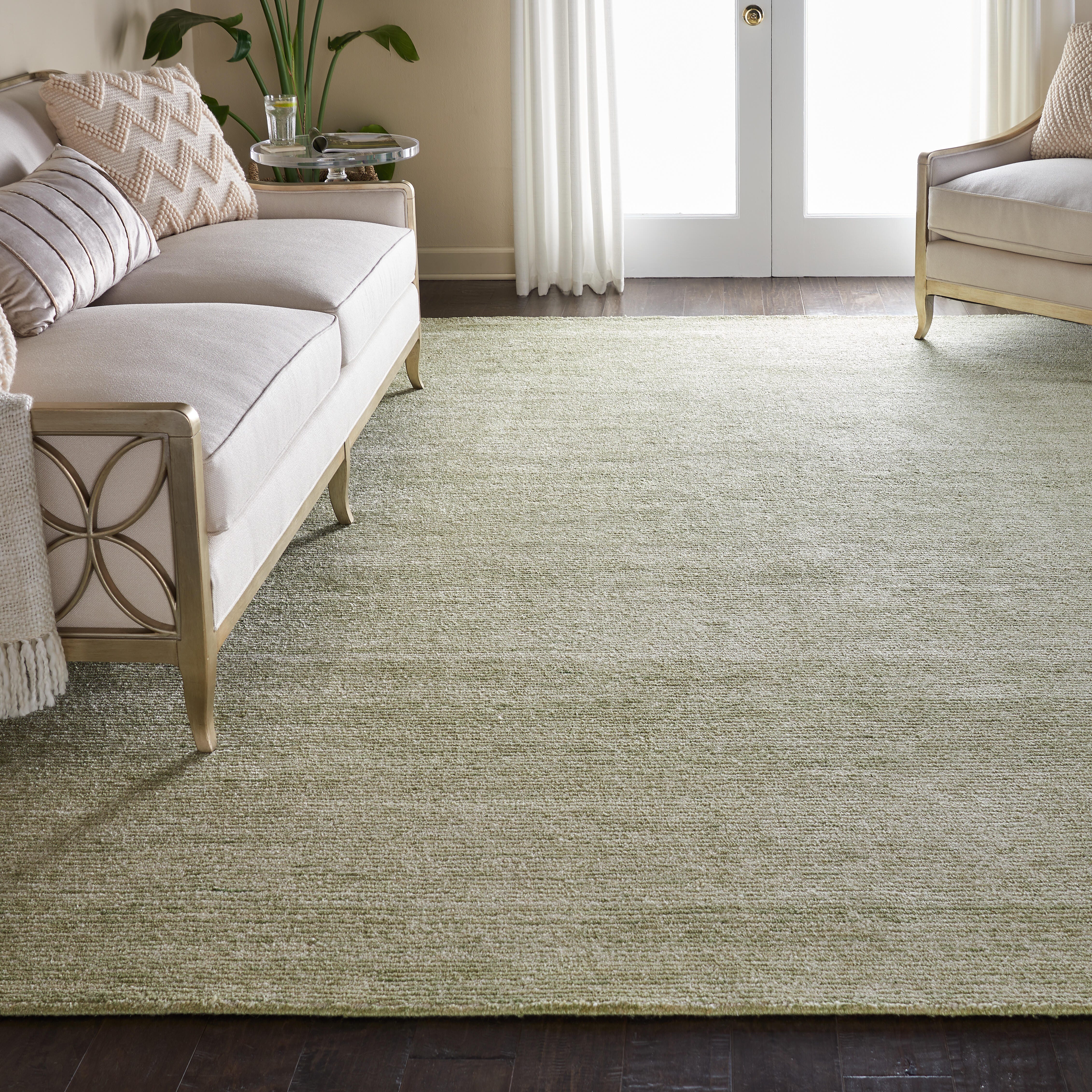 Nourison Nourison Weston 8' x 10'6" Citron Modern Indoor Rug, Citron, rollover