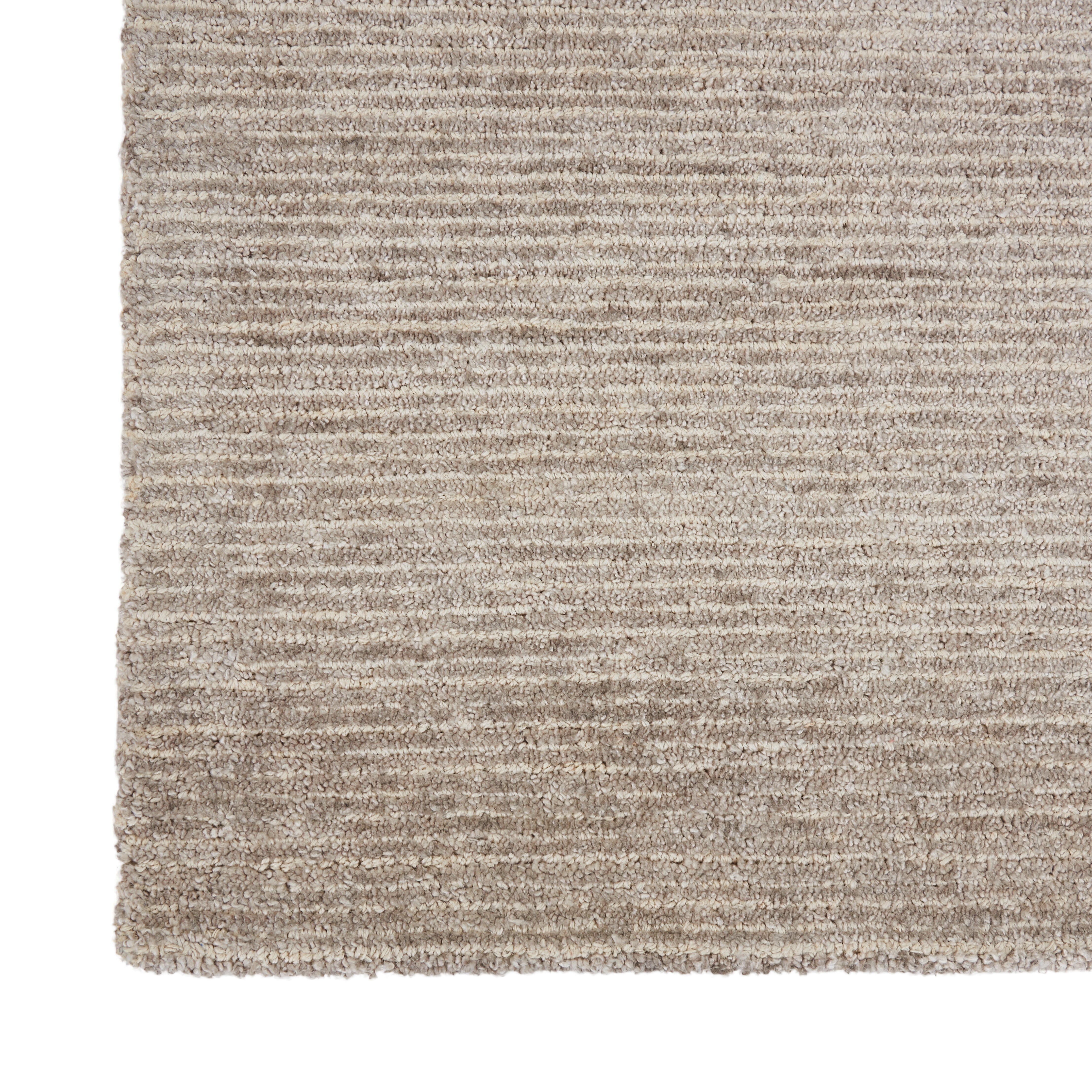 Nourison Nourison Weston 5'3" x 7'5" Oatmeal Modern Indoor Rug, Oatmeal, large