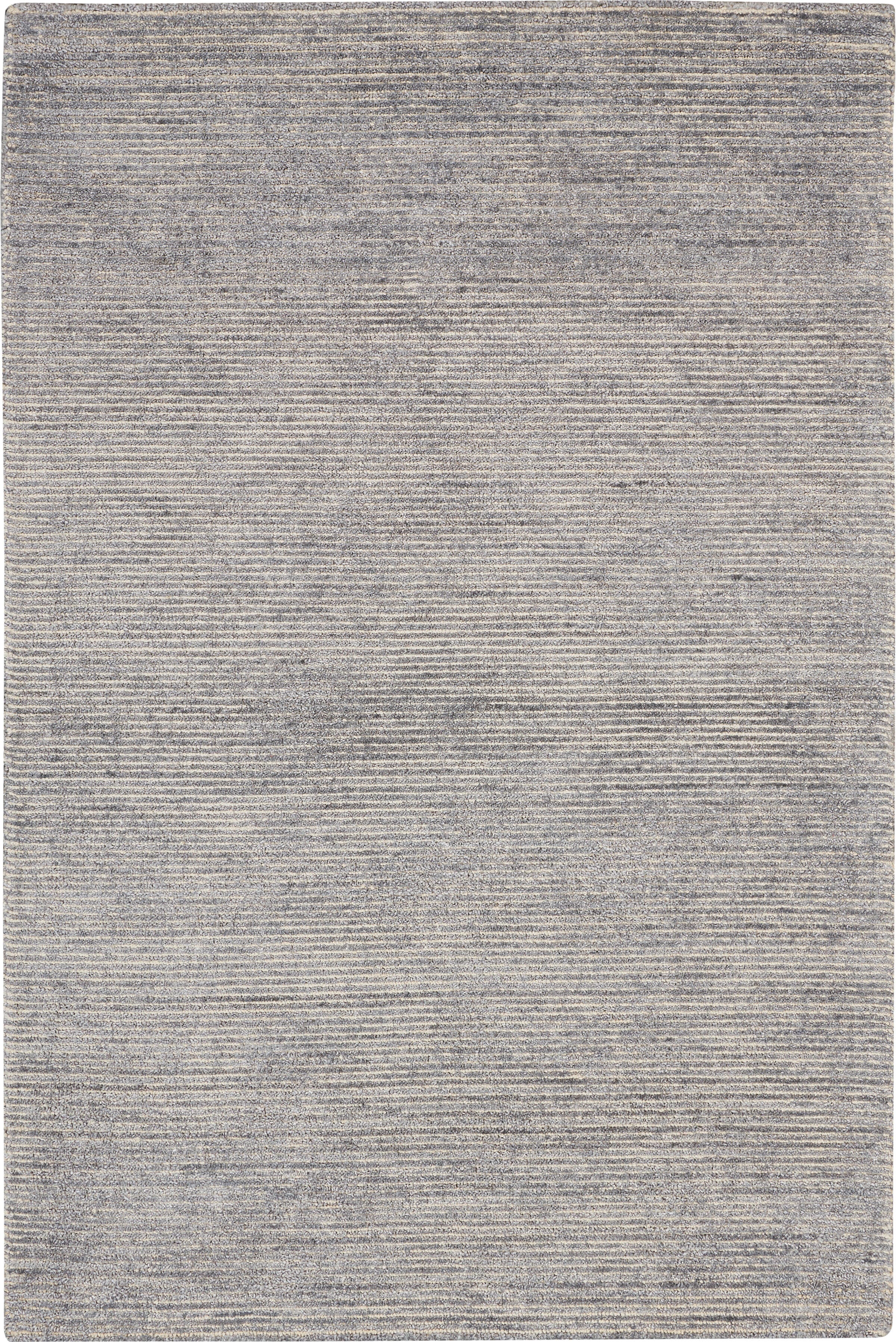 Nourison Nourison Weston 5'3" x 7'5" Silver Birch Modern Indoor Rug, Silver Birch, large