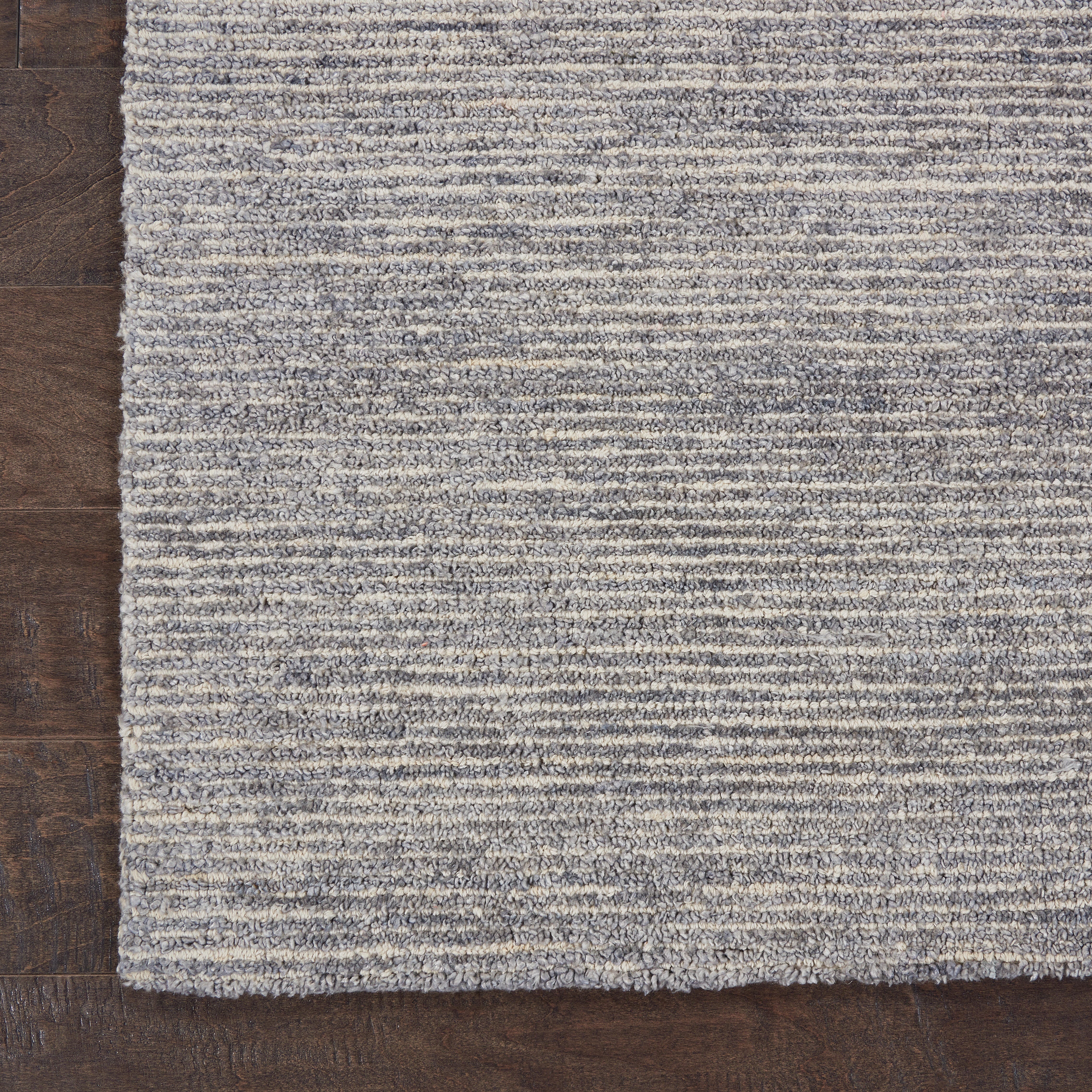 Nourison Nourison Weston 8' x 10'6" Silver Birch Modern Indoor Rug, Silver Birch, large