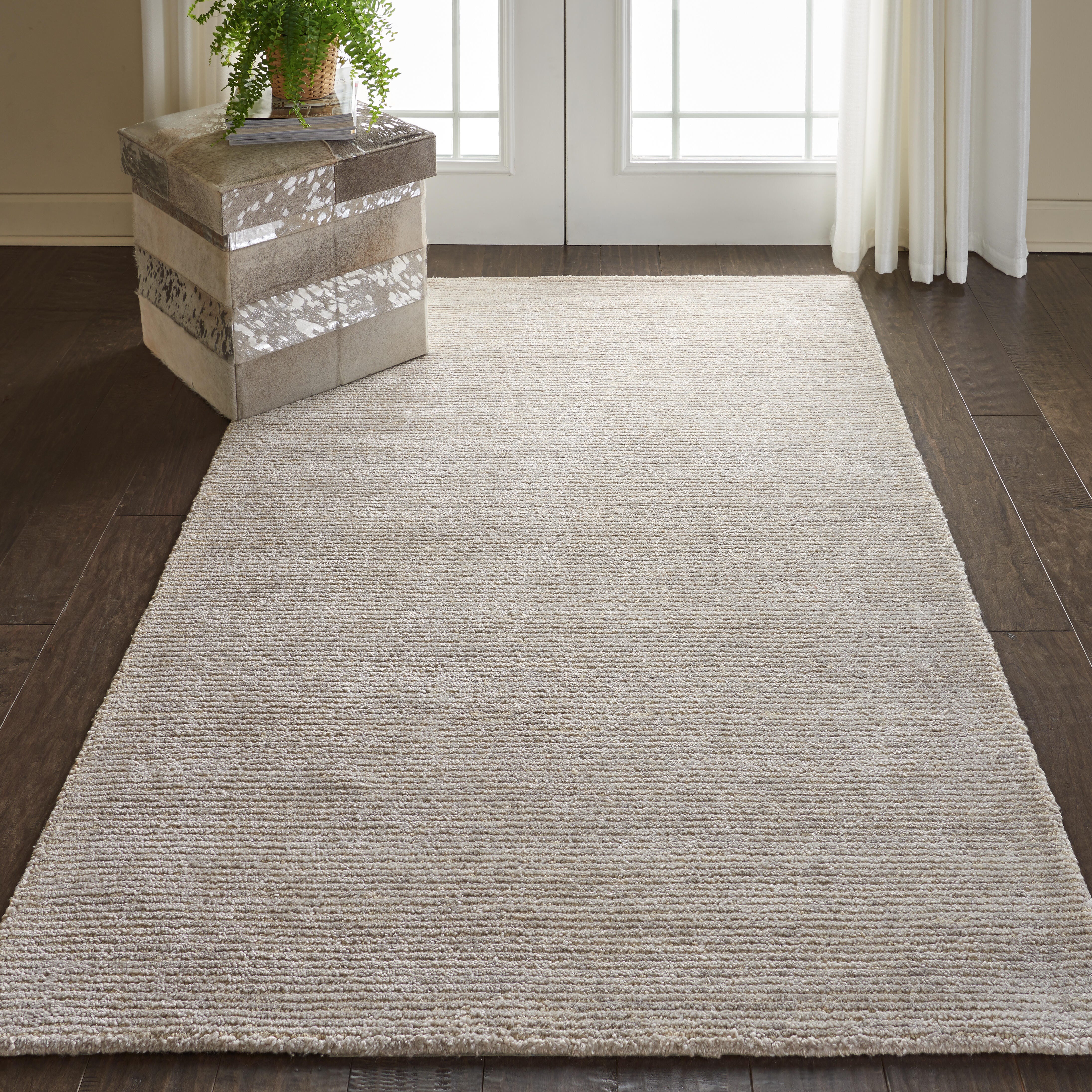 Nourison Nourison Weston 5'3" x 7'5" Vapor Modern Indoor Rug, Vapor, large