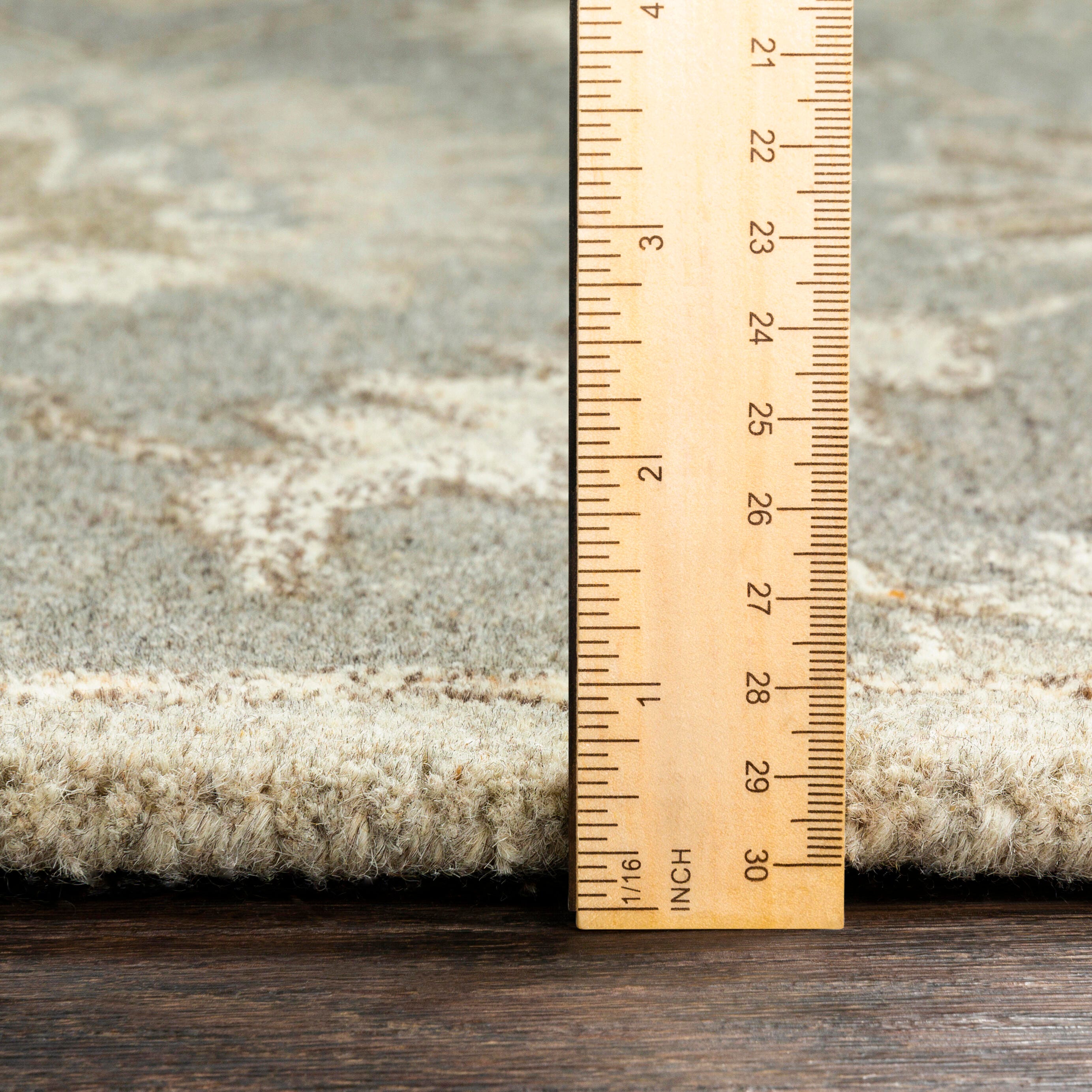 World Needle Calypso Transitional Area Rug, Taupe, large