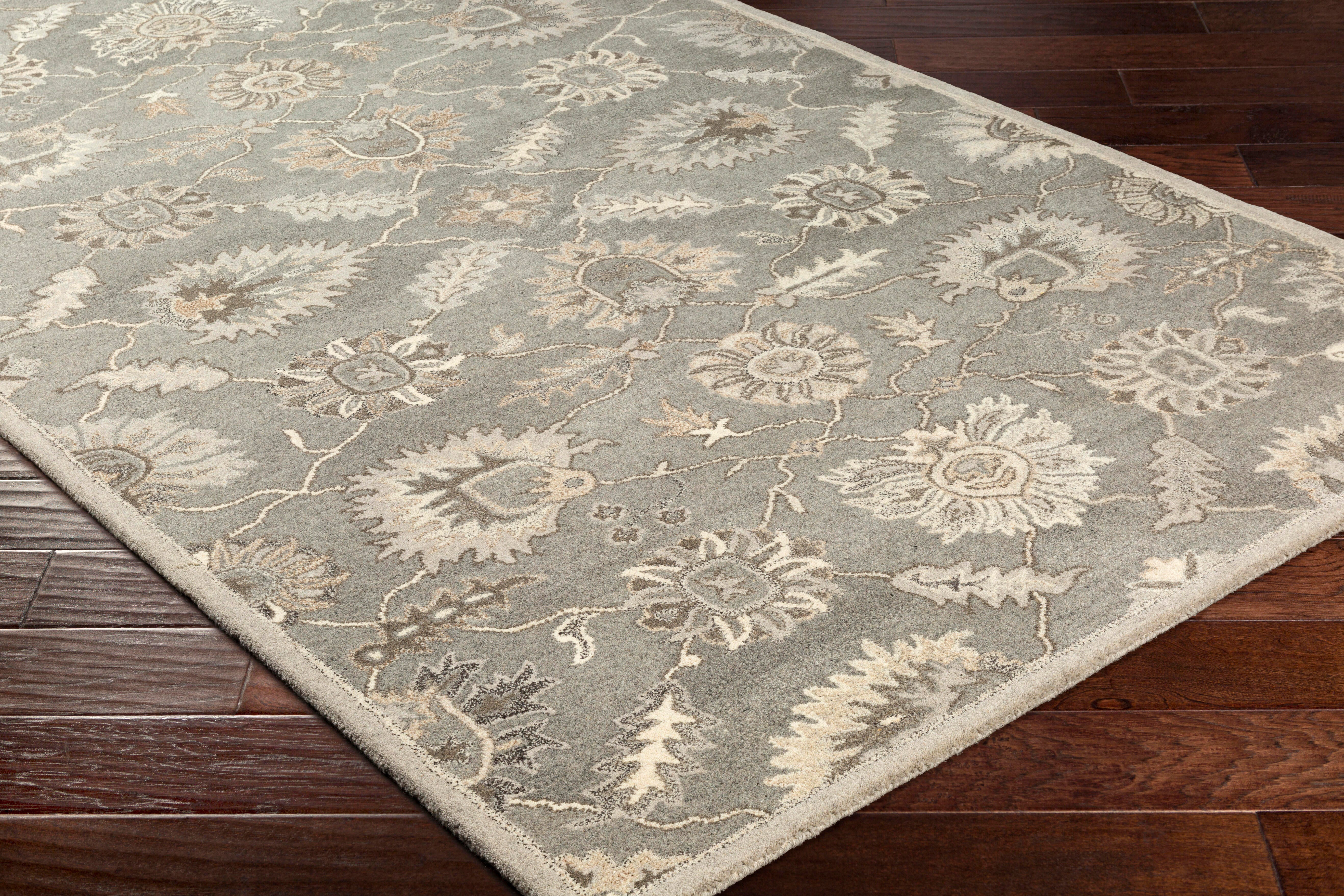World Needle Calypso Transitional Area Rug, Taupe, large
