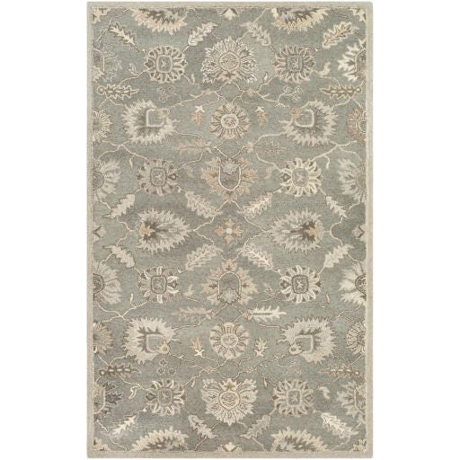 World Needle Calypso Transitional Area Rug, Taupe, large