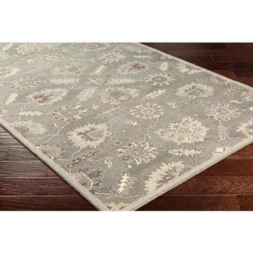 World Needle Calypso Transitional Area Rug, Taupe, large