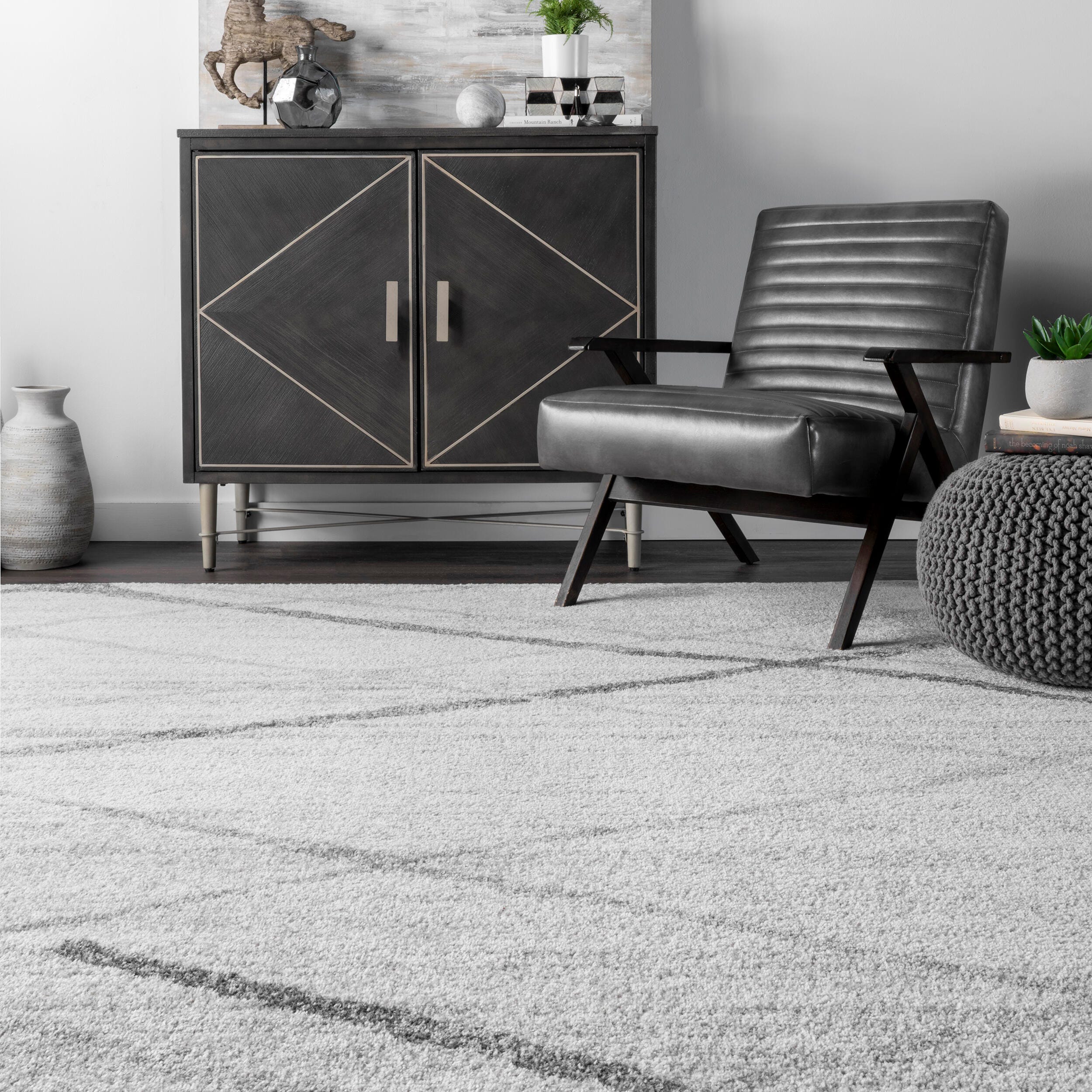 NuLoom Thigpen Contemporary Area Rug, Gray, large