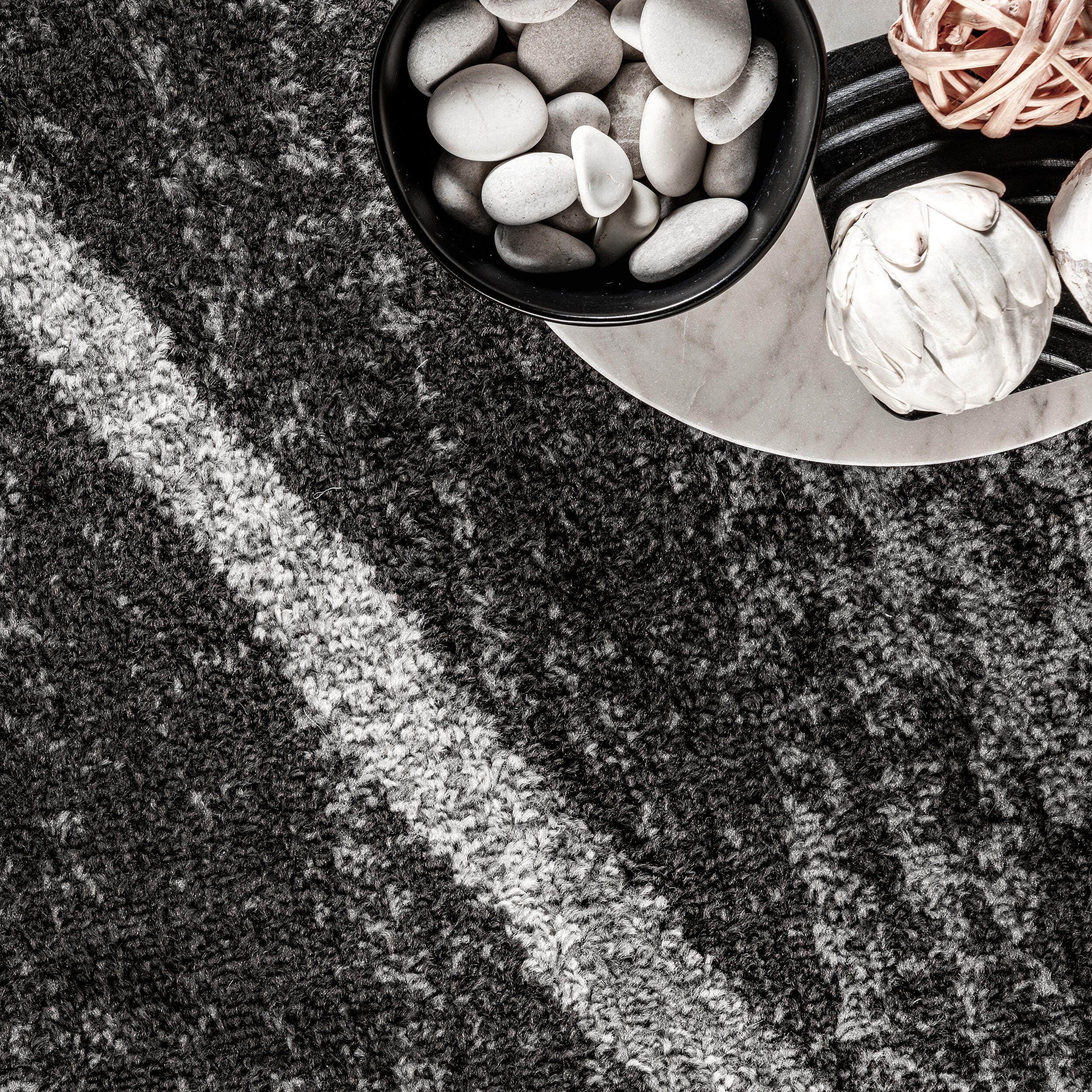 NuLoom Thigpen Contemporary Area Rug, Dark Gray, large
