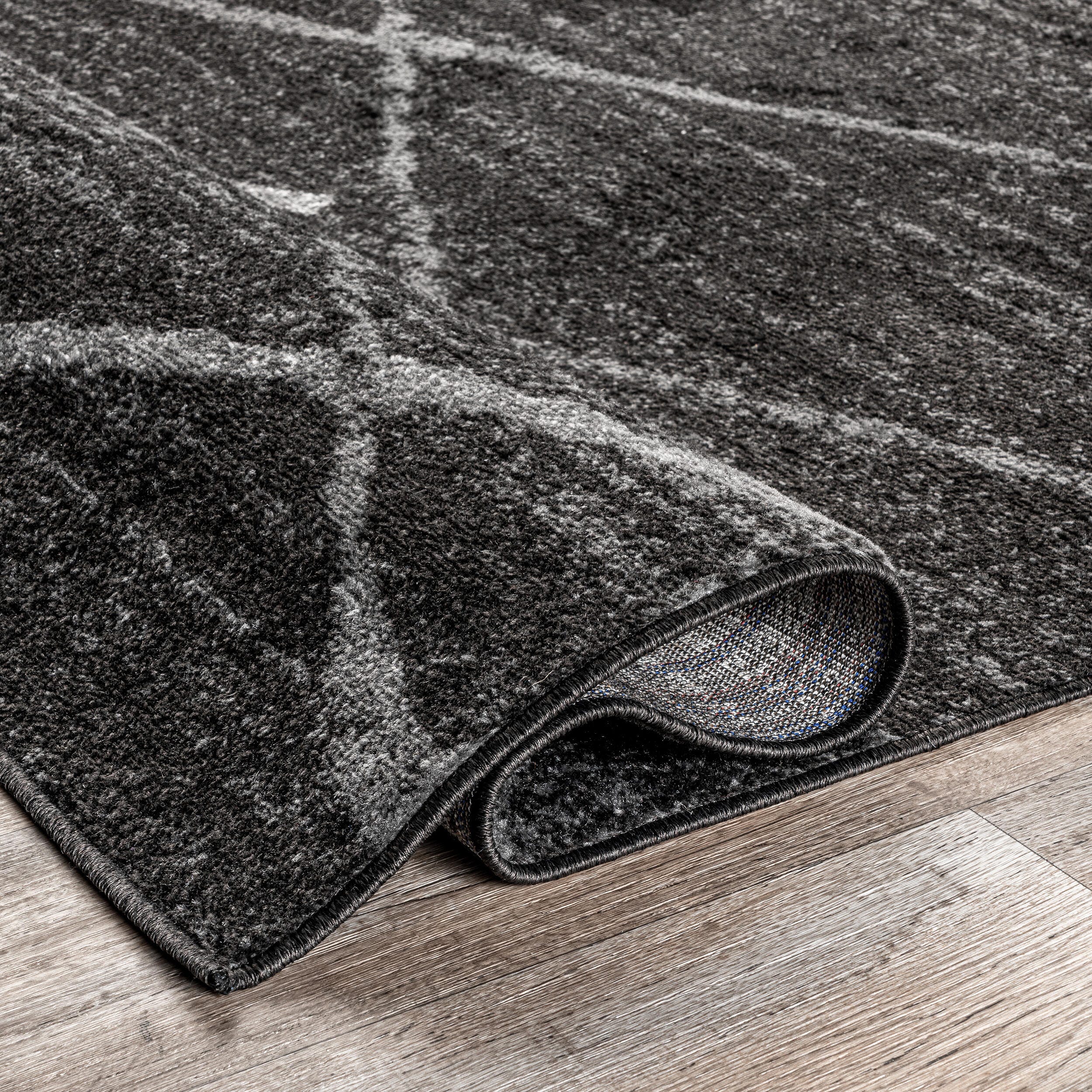 NuLoom Thigpen Contemporary Area Rug, Dark Gray, large