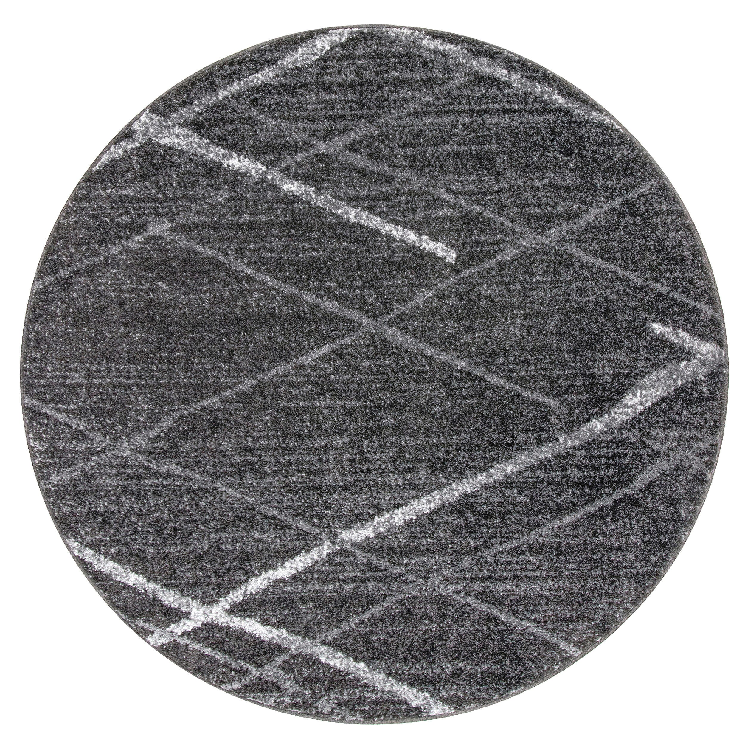 NuLoom Thigpen Contemporary Area Rug, Dark Gray, large