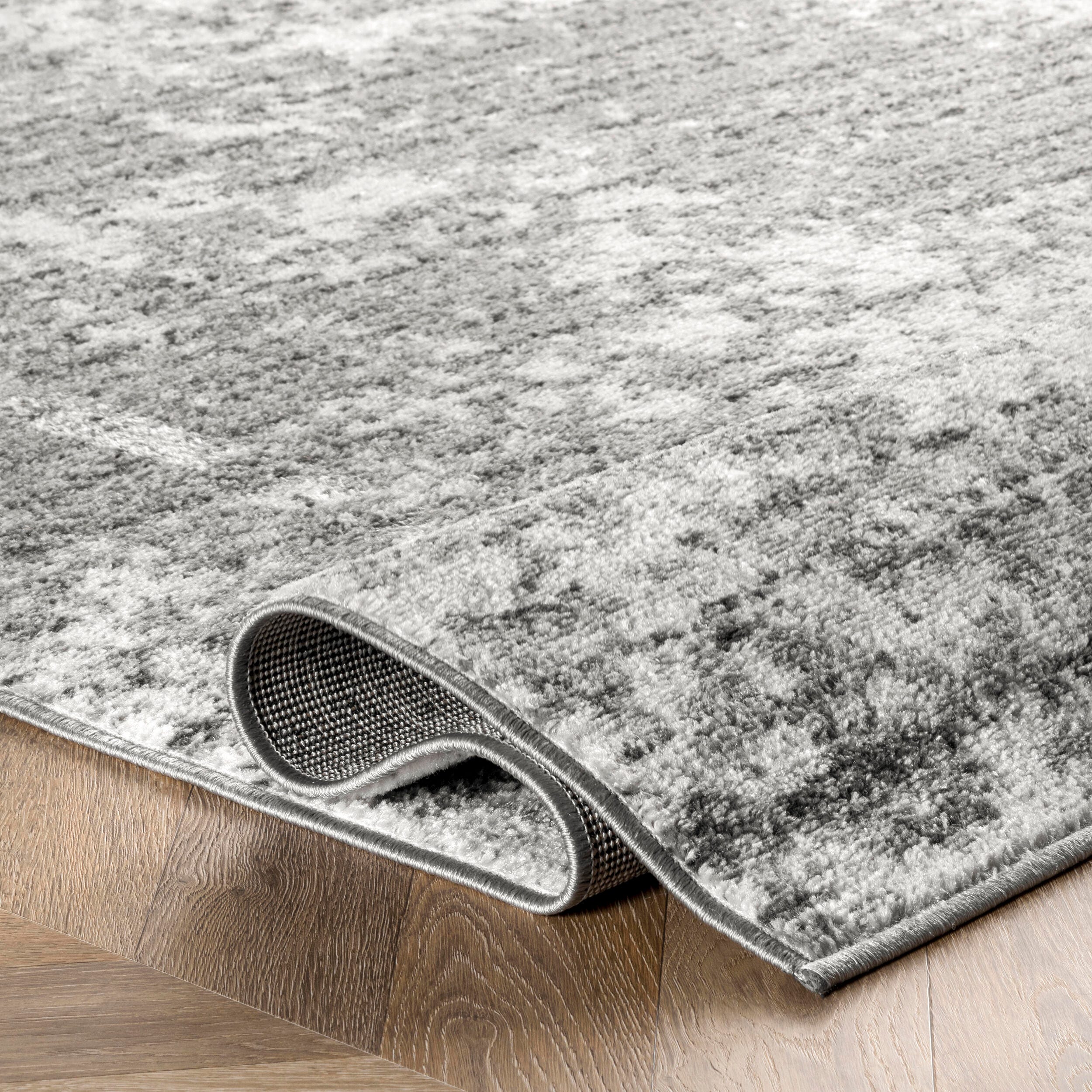 NuLoom Deedra Modern Abstract Area Rug, Gray, large