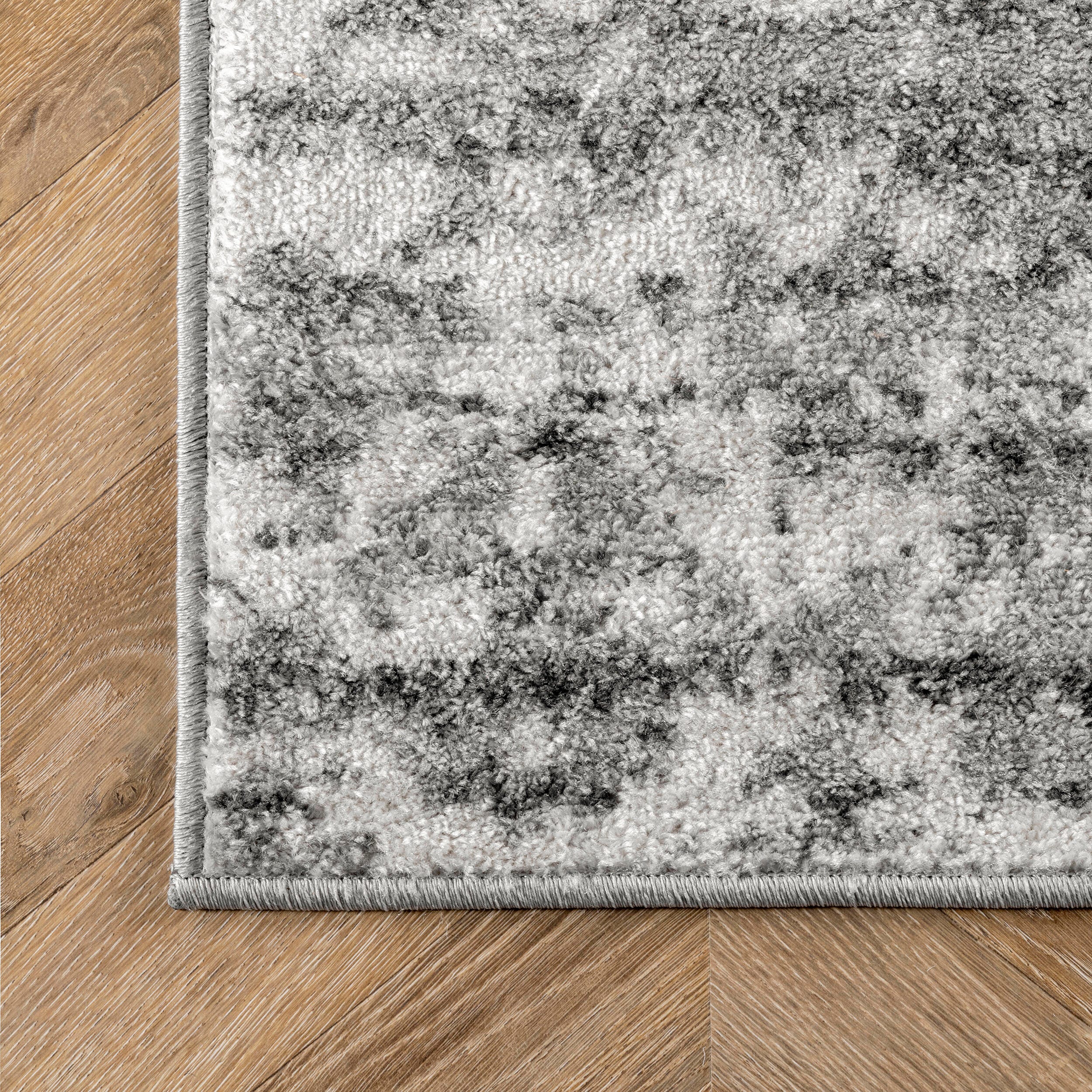 NuLoom Deedra Modern Abstract Area Rug, Gray, large