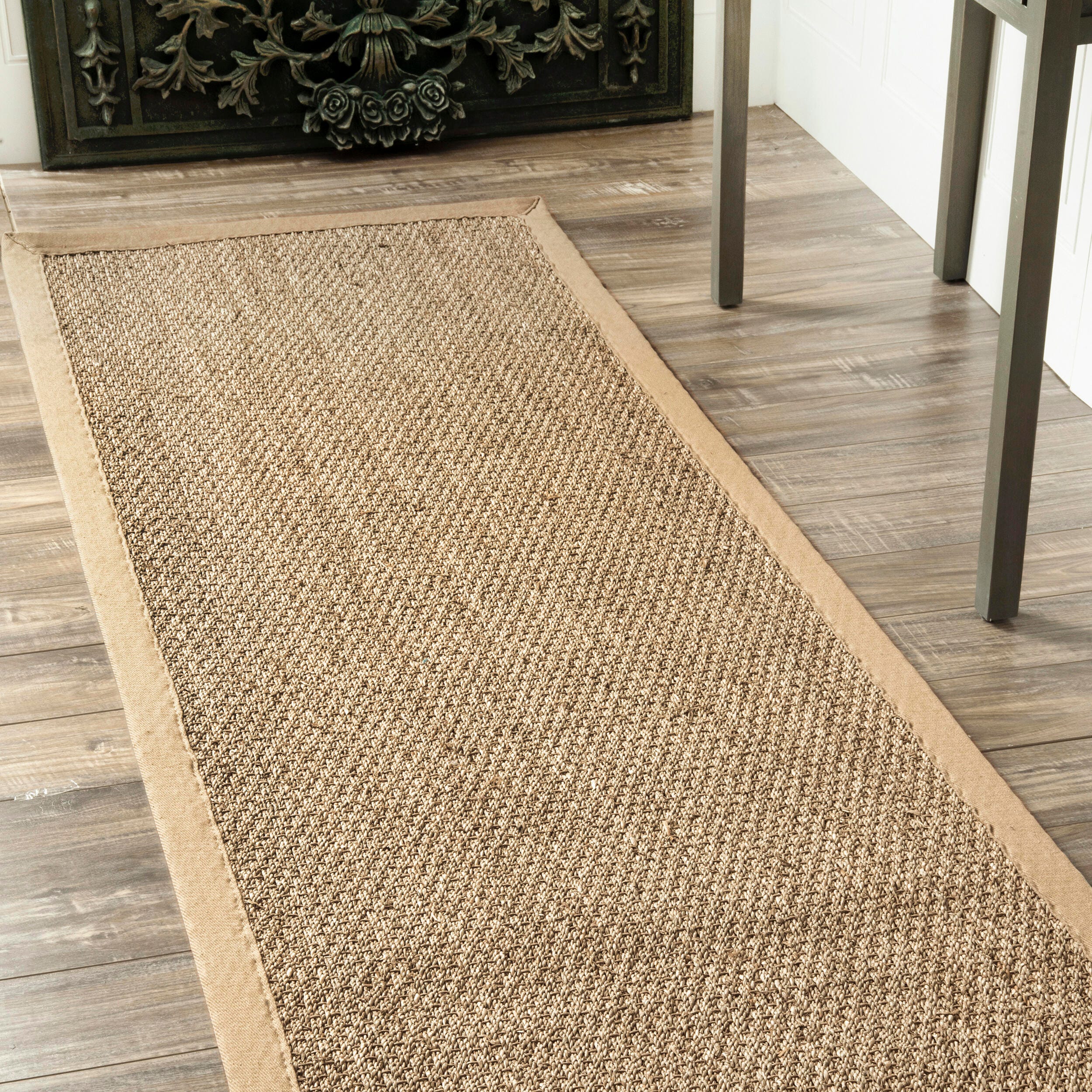 NuLoom Elijah Farmhouse Seagrass Area Rug, Beige, rollover