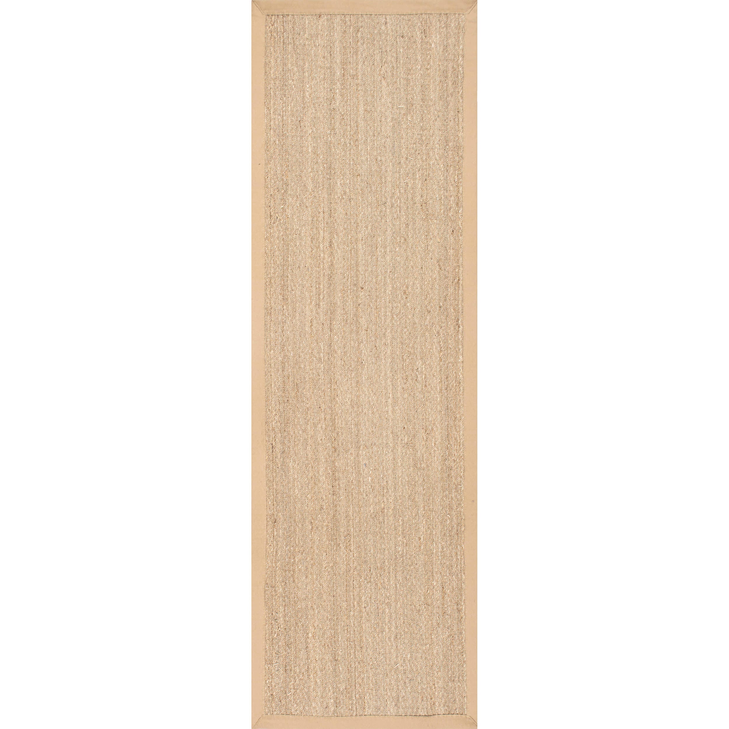 NuLoom Elijah Farmhouse Seagrass Area Rug, Beige, large