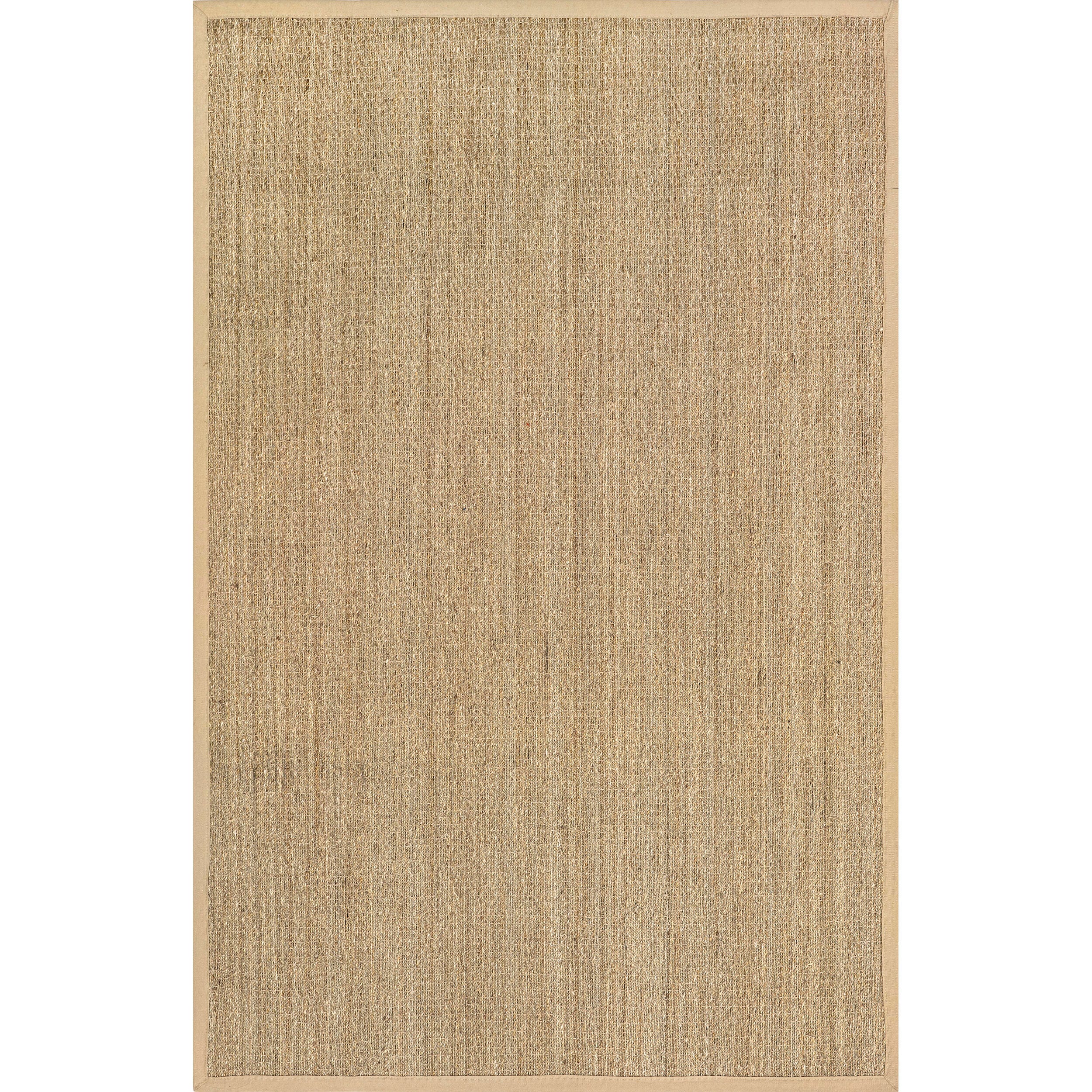 NuLoom Elijah Farmhouse Seagrass Area Rug, Beige, large
