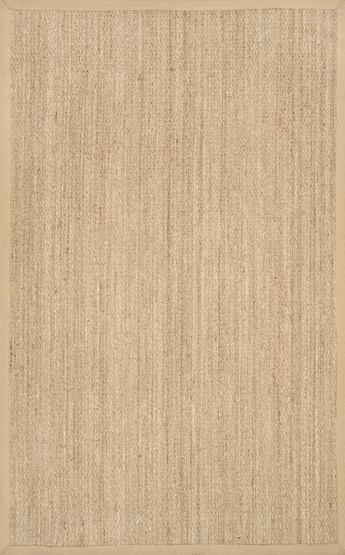 NuLoom Elijah Farmhouse Seagrass Area Rug, Beige, large