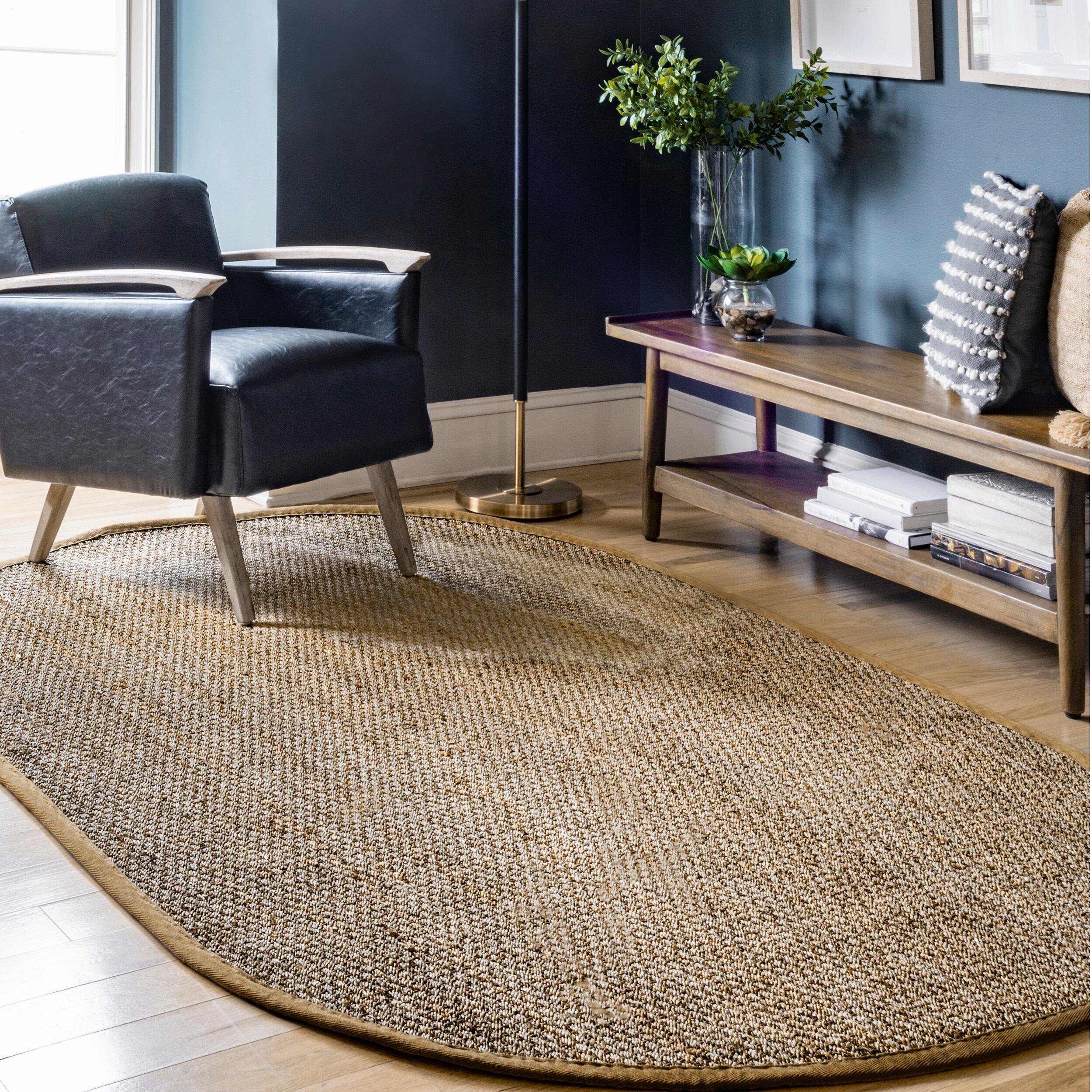 NuLoom Elijah Farmhouse Seagrass Area Rug, Beige, rollover