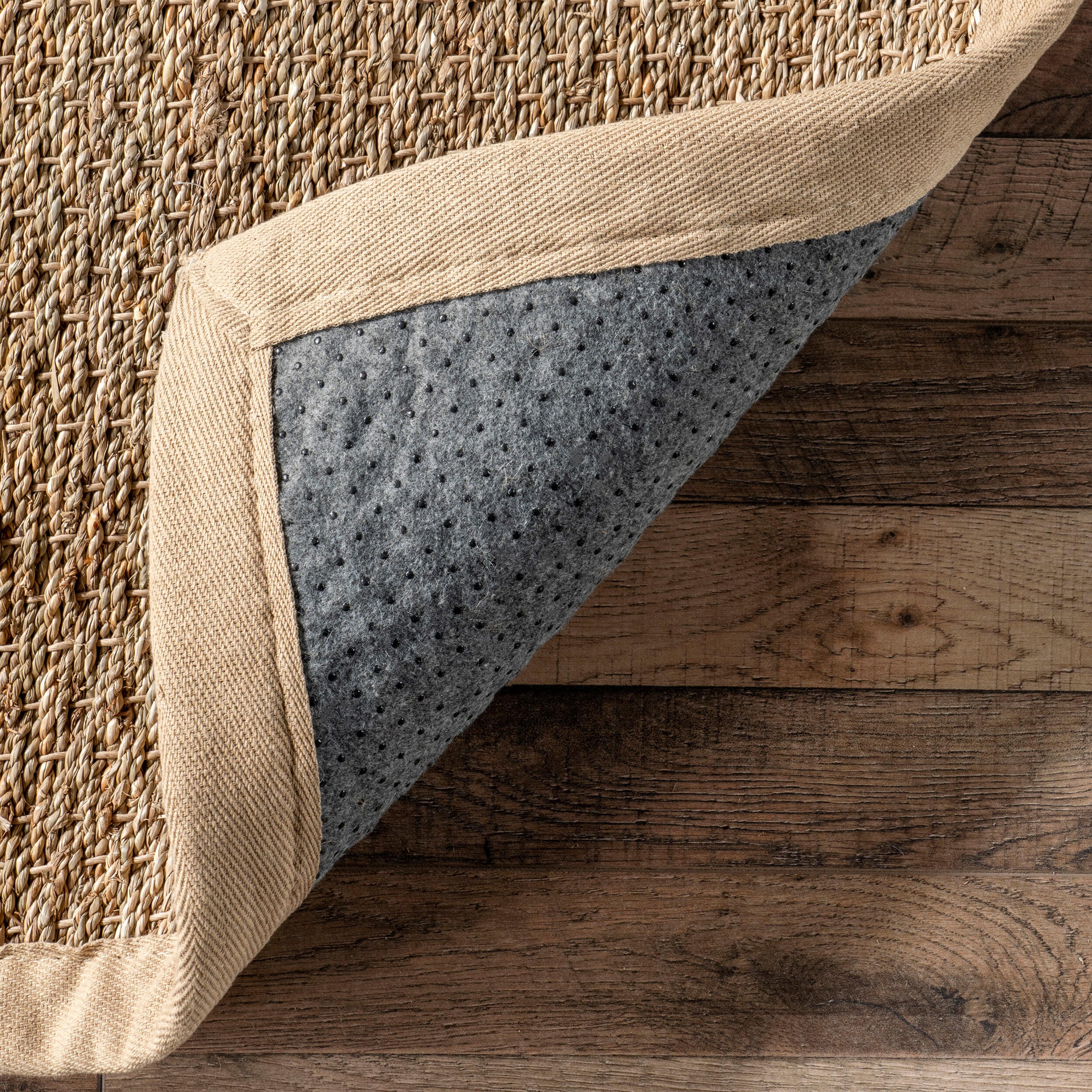 NuLoom Elijah Farmhouse Seagrass Area Rug, Beige, large