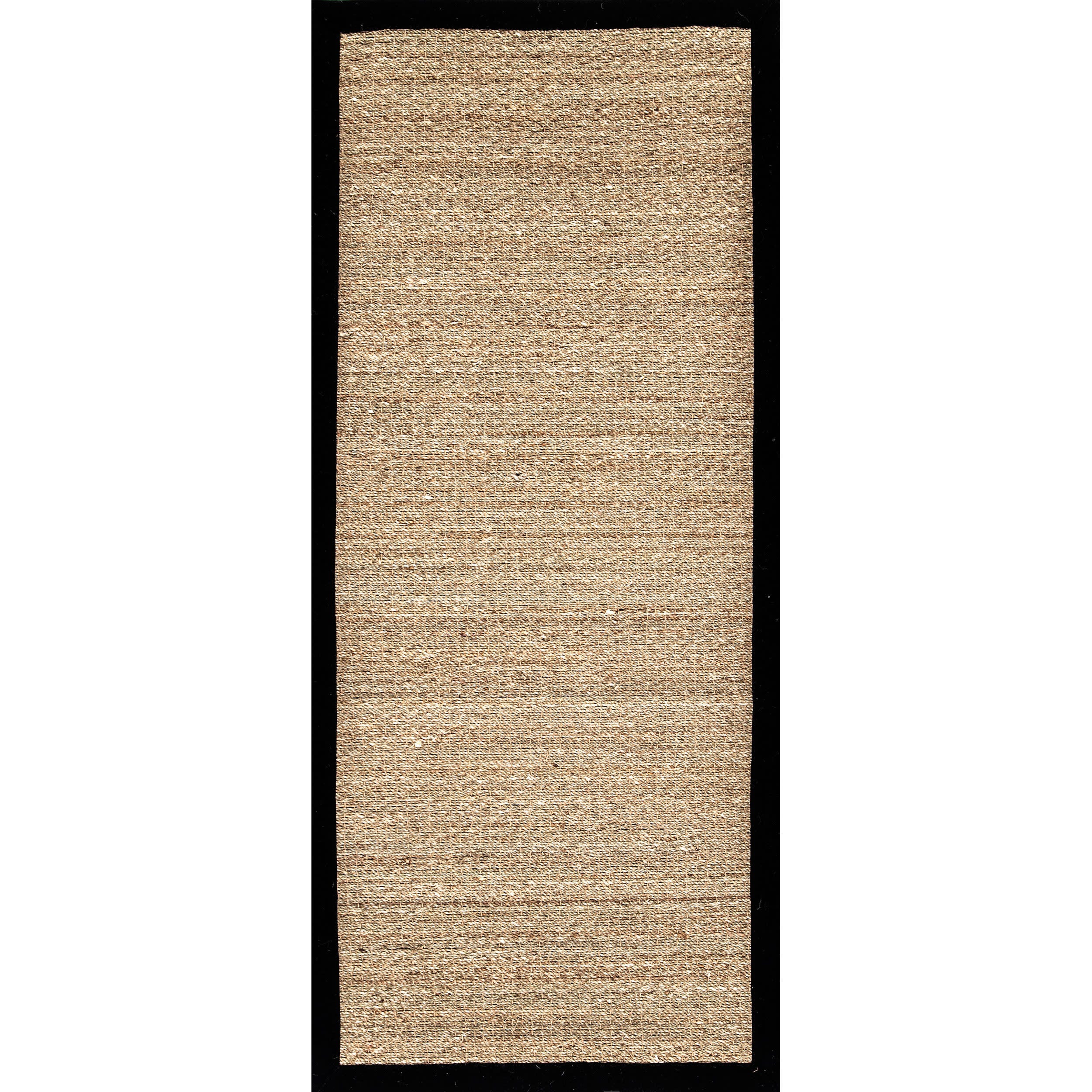 NuLoom Elijah Farmhouse Seagrass Area Rug, Black, large